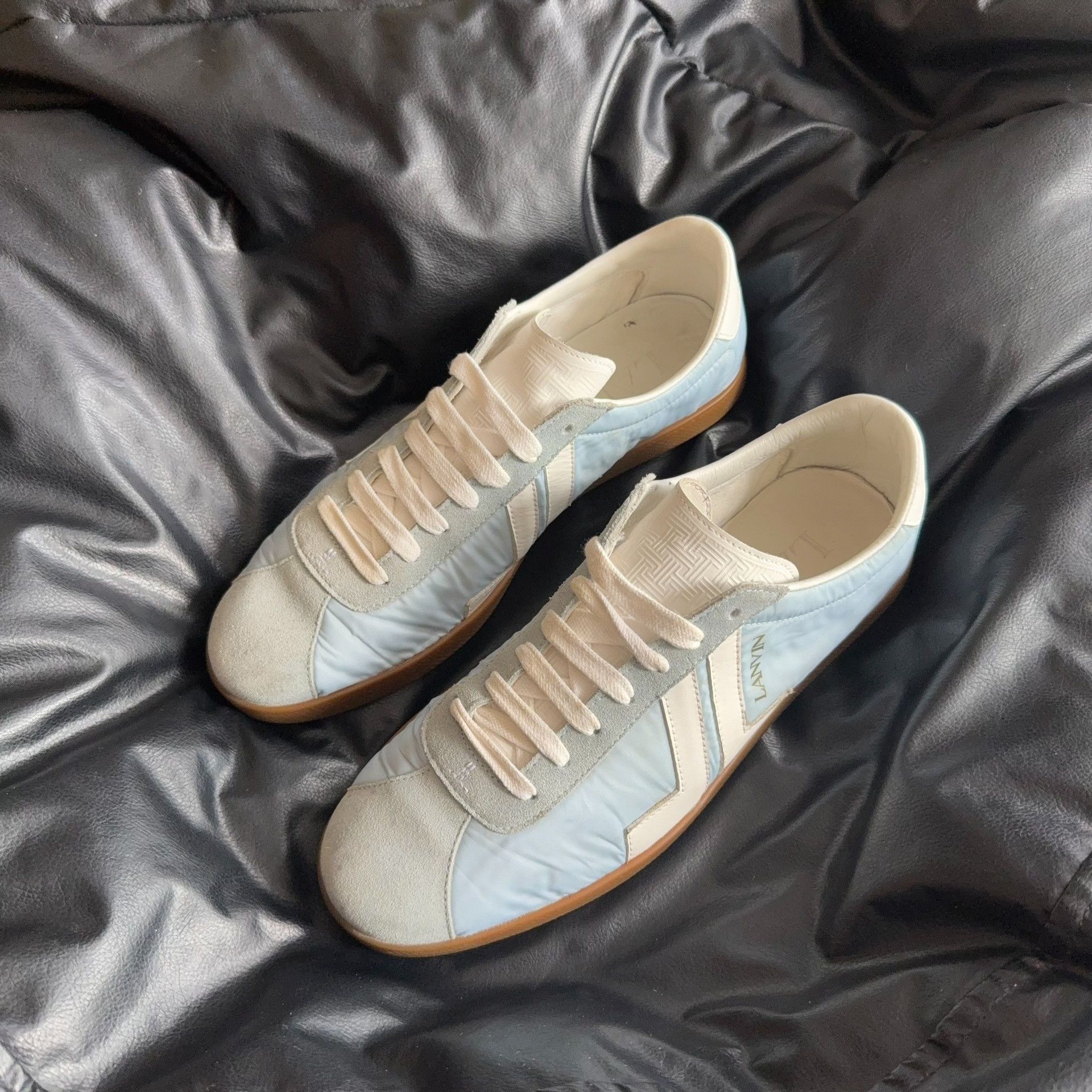 Lanvin Lanvin Blue Lowtop Sneakers 41 Men Size US 8.5 / EU 41-42 - 1 Thumbnail