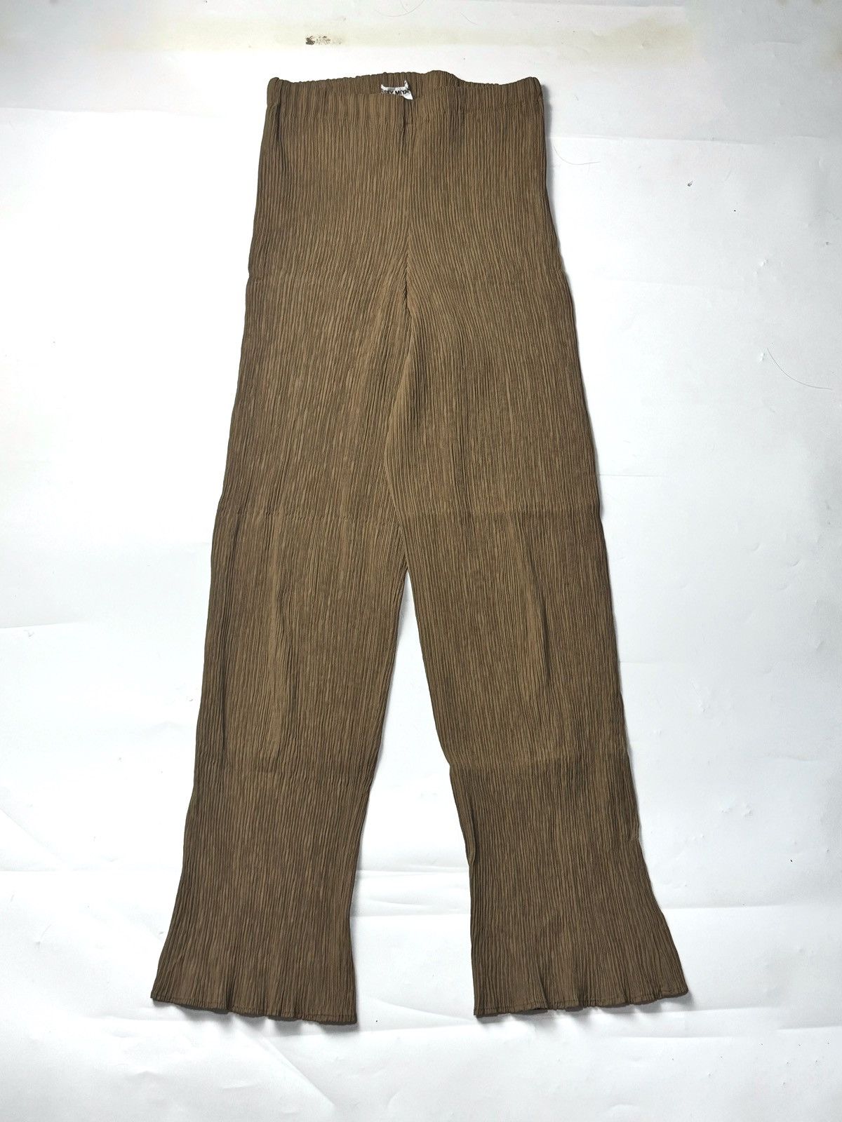 Pleats Please Issey Miyake Issey Miyake Pleats Please Brown Pants Size US 30 / EU 46 - 1 Thumbnail