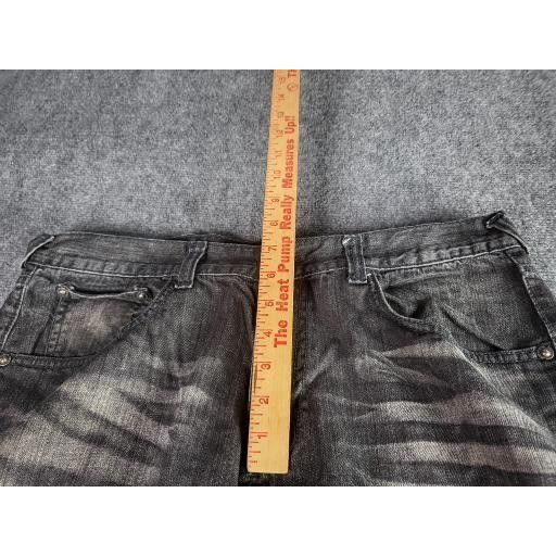 Ecko Unltd. Ecko UNLTD Jeans Men Sz 38X30 Slim Straight Fit Charcoal Ska Size US 38 / EU 54 - 4 Thumbnail