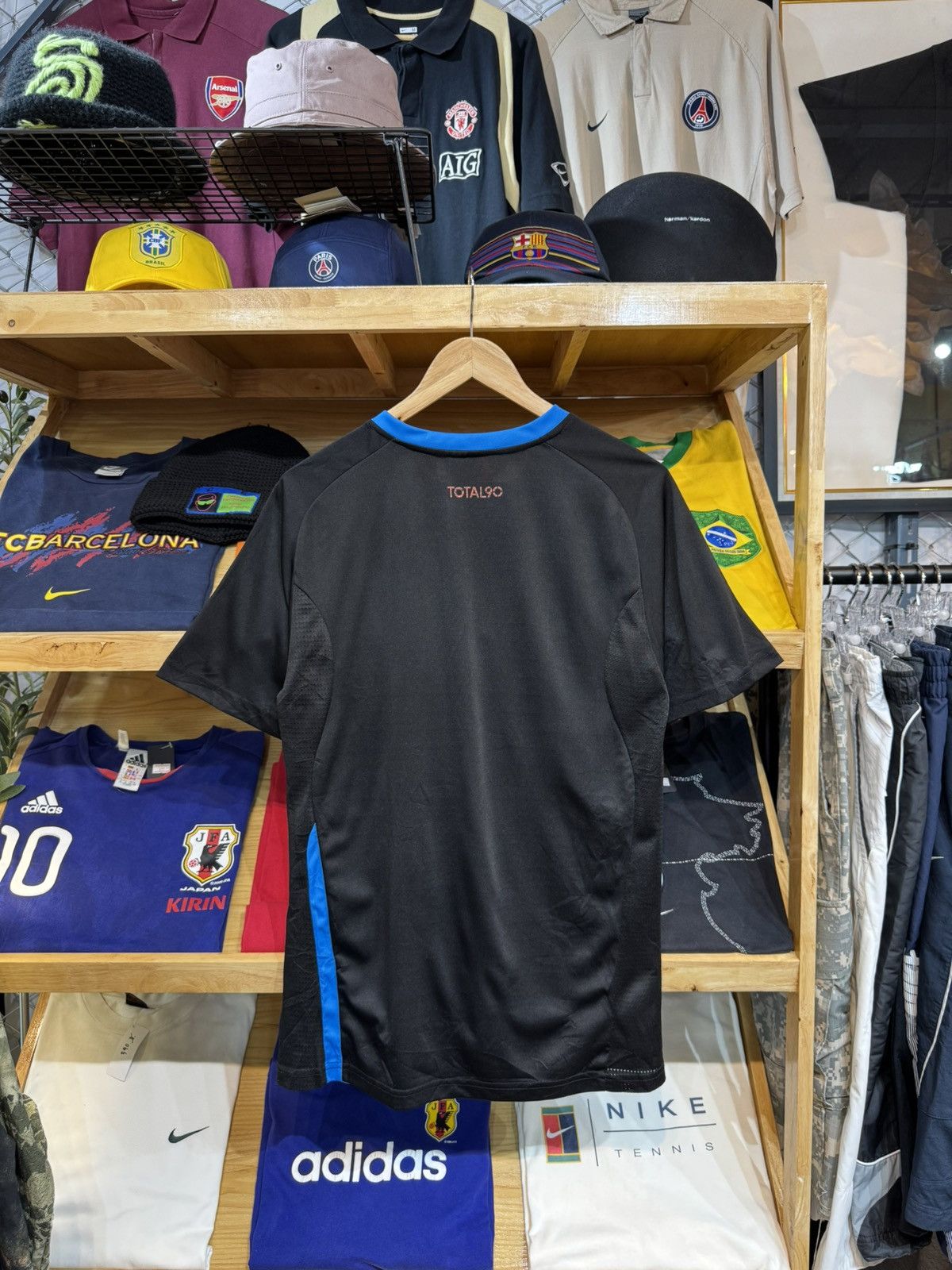 Nike Nike Total 90 Up side down logo "Bootleg" Jersey Size US M / EU 48-50 / 2 - 2 Thumbnail