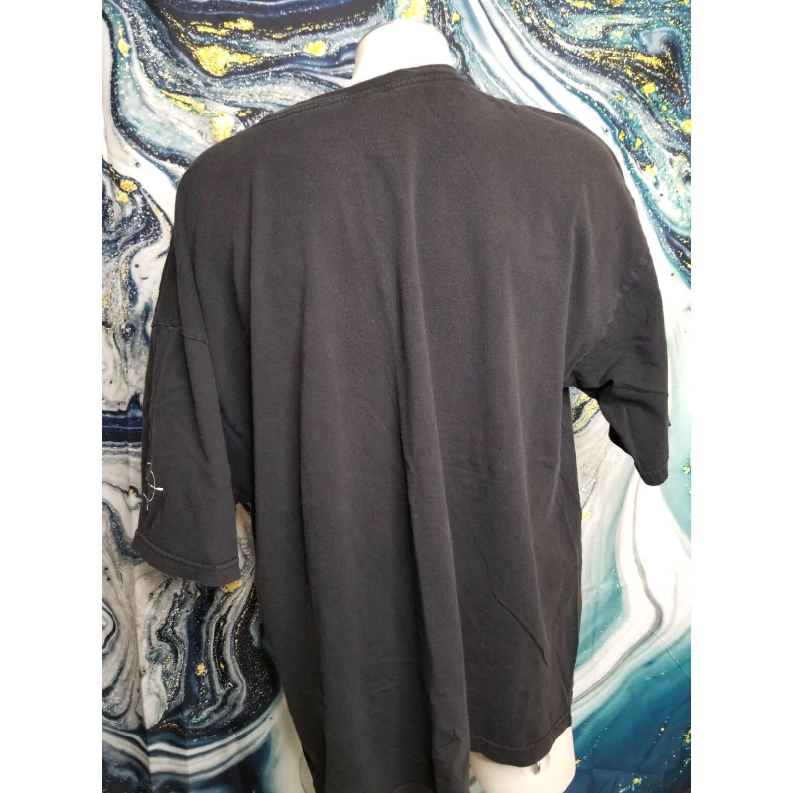 Vintage Vintage Bayside Men's 3XL T-Shirt Black 2nd Amendment Gun Permit USA Crew Neck Short Sleeve Size US XXL / EU 58 / 5 - 3 Thumbnail