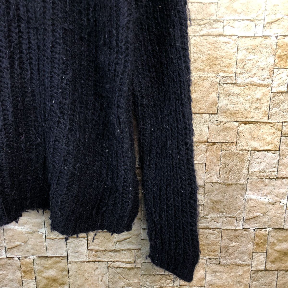 Homespun Knitwear × Japanese Brand Lilly Lyn Dark Blue Knitwear #A1069 Size M / US 6-8 / IT 42-44 - 8 Thumbnail