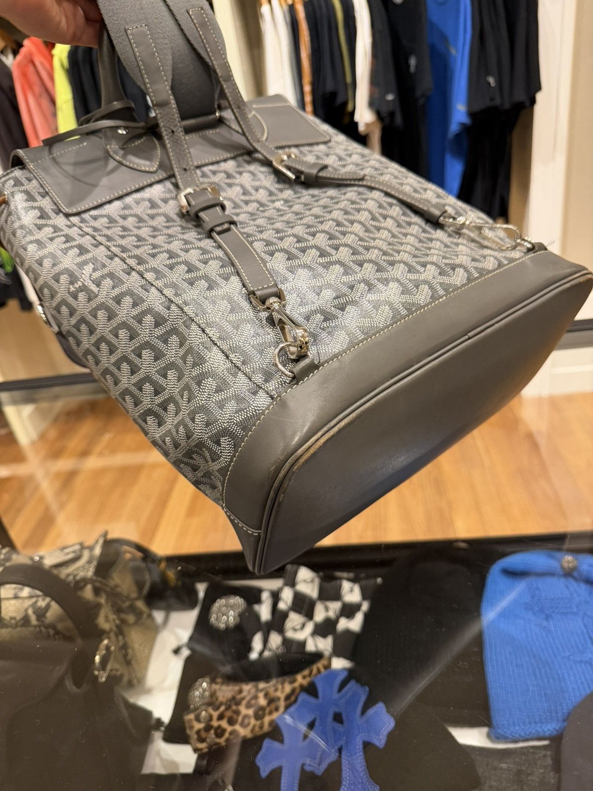 Goyard Goyard Alpin Backpack Grey Size ONE SIZE - 13 Thumbnail