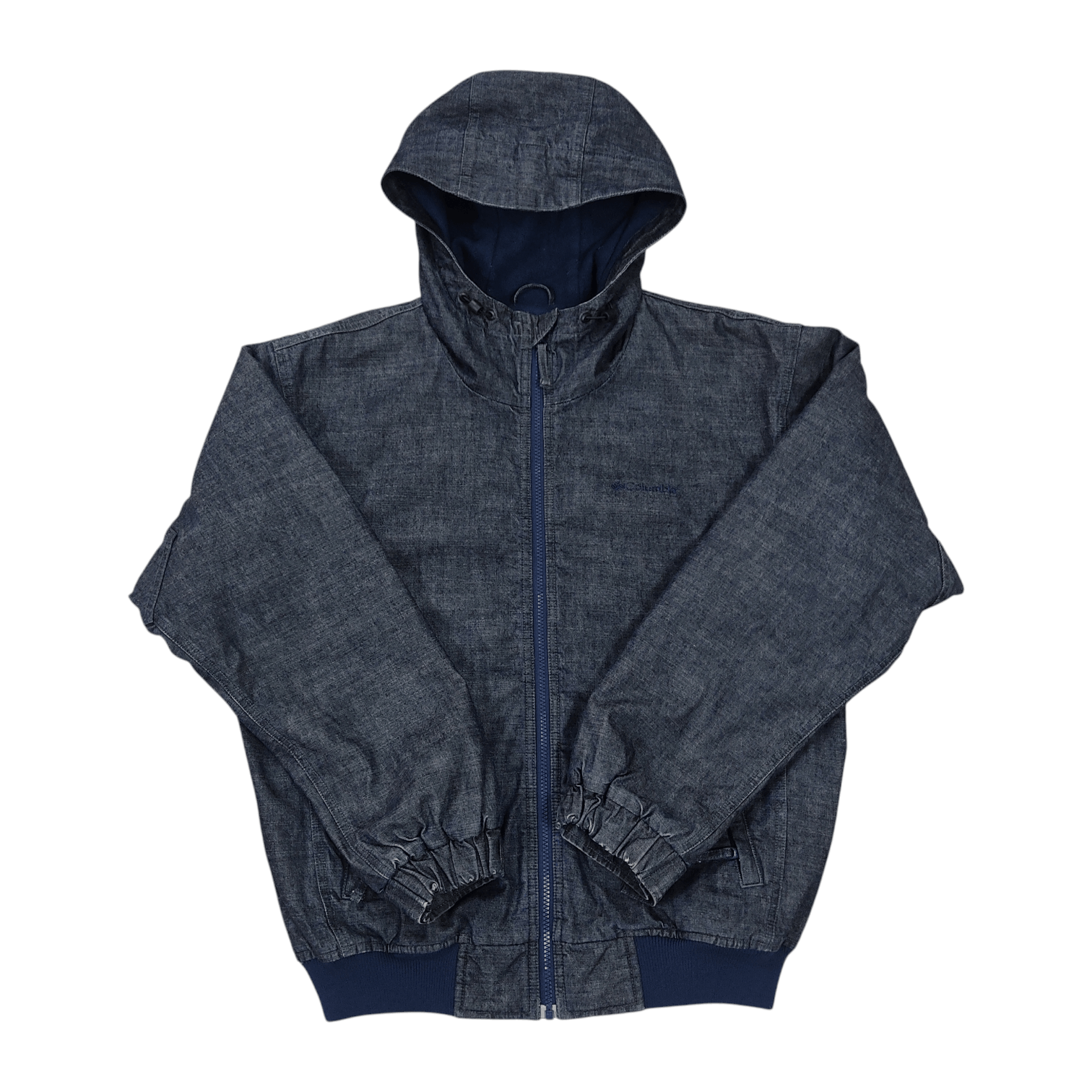 Columbia Columbia Loma Vista Fleece-Lined Denim Look Hooded Jacket Size US M / EU 48-50 / 2 - 3 Thumbnail