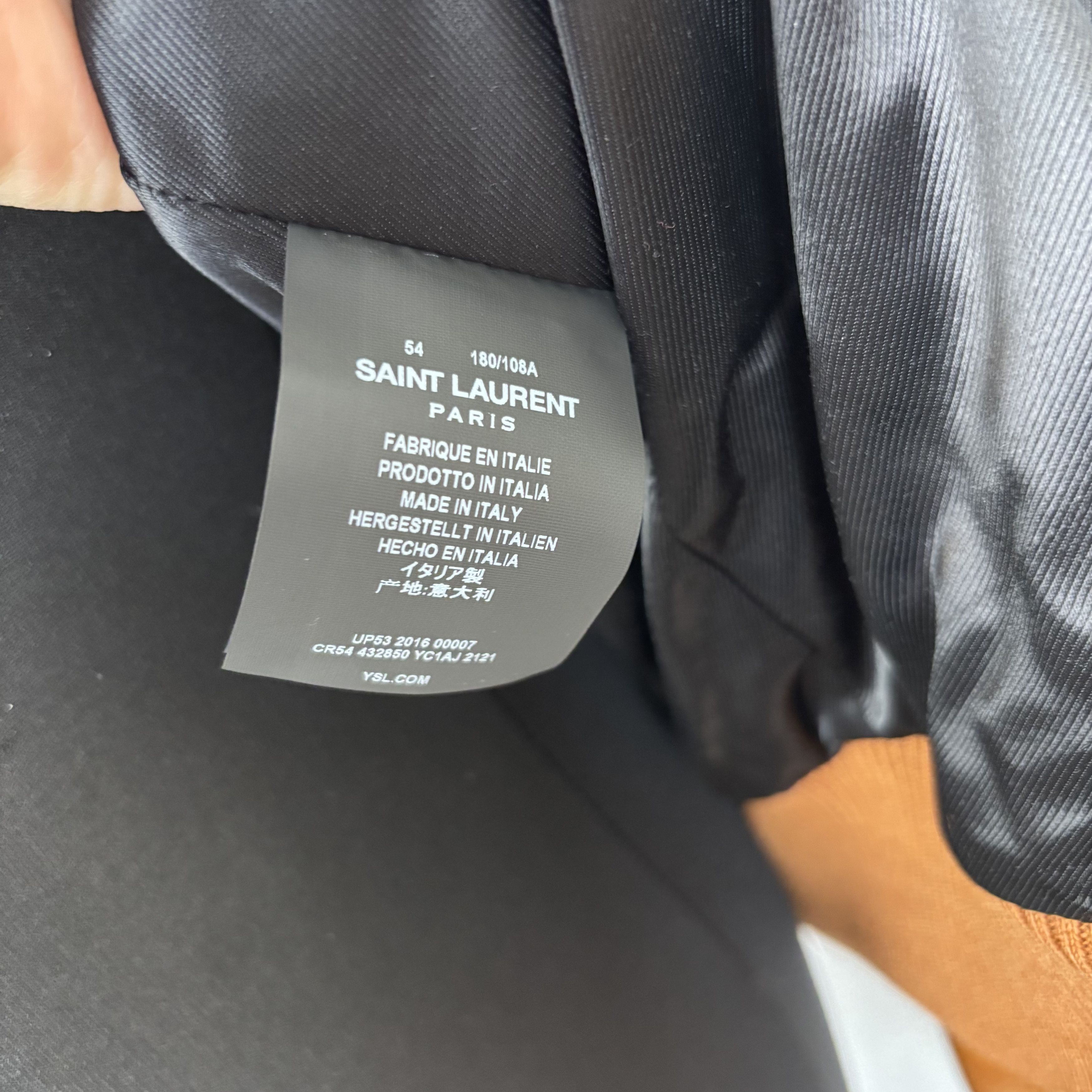 Saint Laurent Paris Saint Laurent Soft Leather Brown Jacket Size US L / EU 52-54 / 3 - 5 Thumbnail