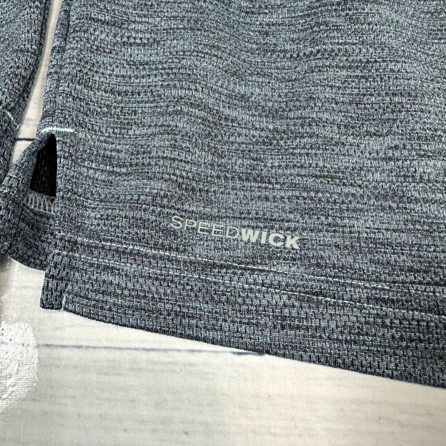 Reebok Reebok Womens Speed Wick 1/2 Zip Pullover Top M Gray Running & Jogging Activewear Size M / US 6-8 / IT 42-44 - 7 Thumbnail