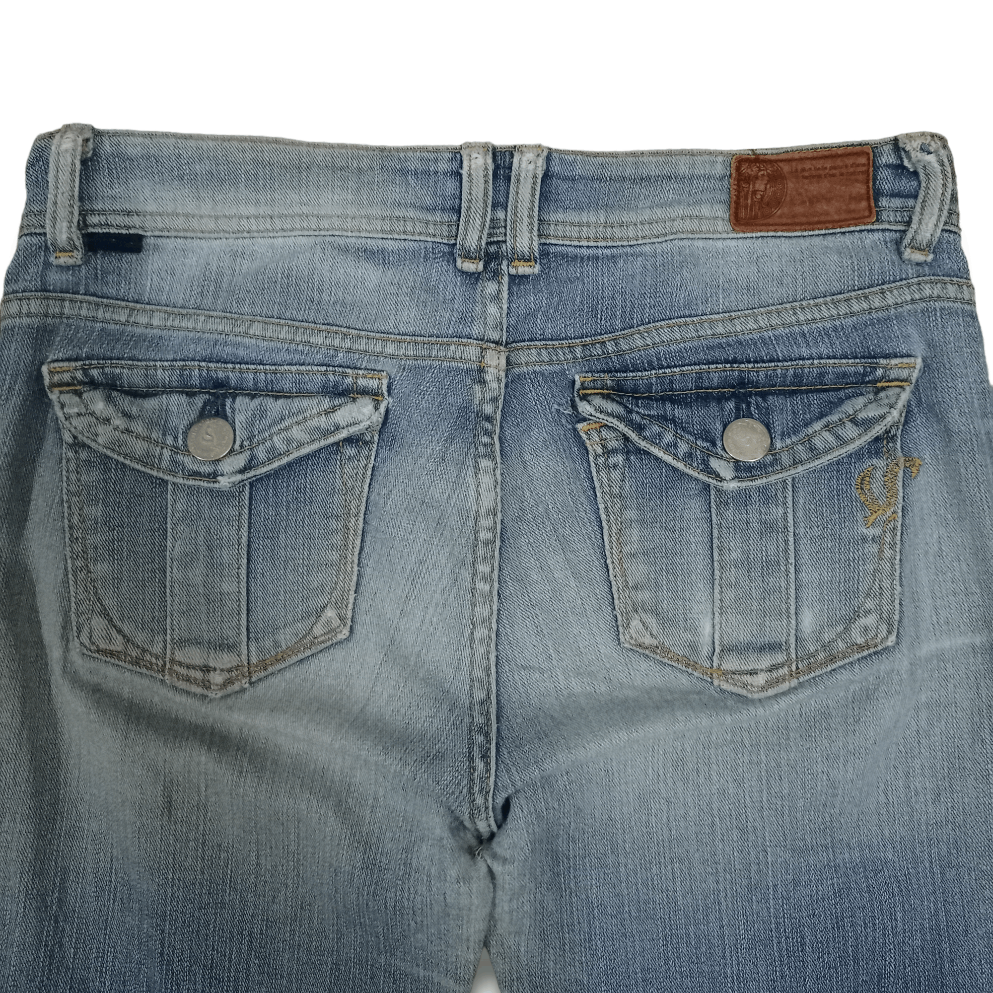 Edwin Vintage Japanese Edwin Fade Ripped Flare Bush Pants 30x30 Size 30" / US 8 / IT 44 - 7 Thumbnail