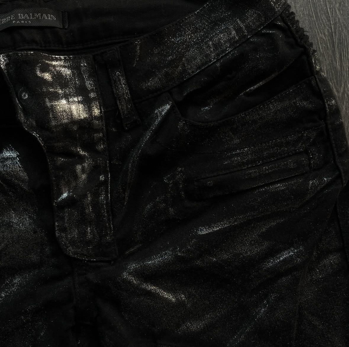 Pierre Balmain Balmain Biker Jeans Size 30" / US 8 / IT 44 - 4 Thumbnail
