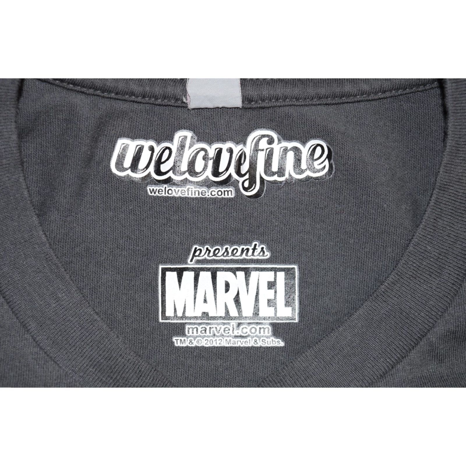 Vintage VINTAGE Marvel Skull T-Shirt Men Large Gray Crew Neck Short Sleeve Cotton Superhero Fantasy Size US L / EU 52-54 / 3 - 3 Thumbnail