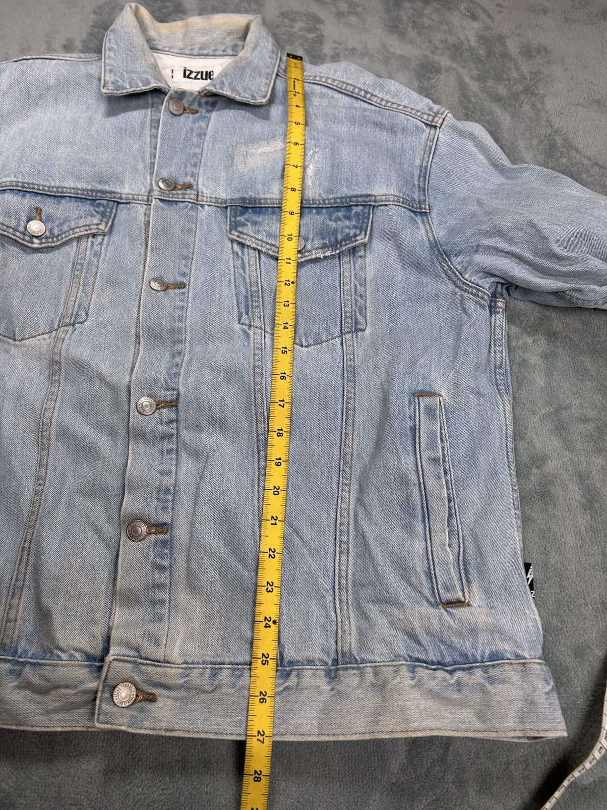 izzue Izzue Oversize Denim Jacket. J015 Size US L / EU 52-54 / 3 - 12 Thumbnail