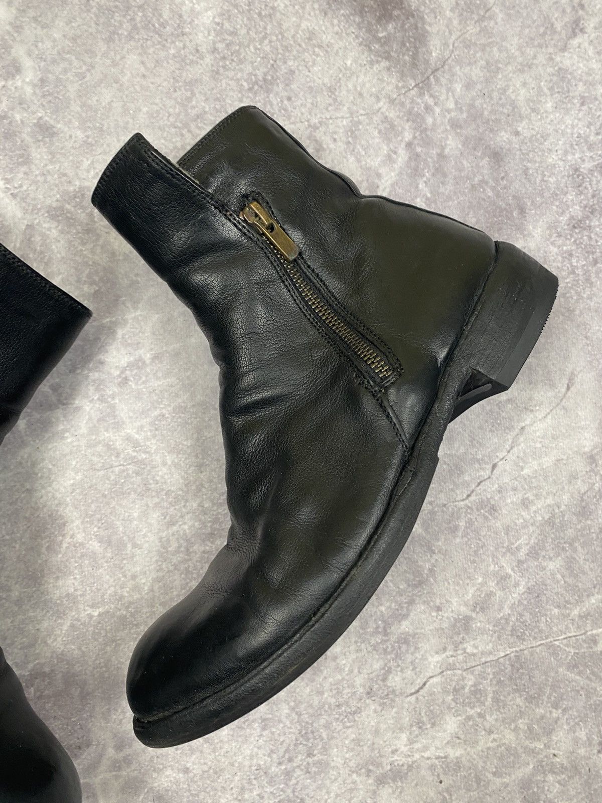 Officine Creative Officine Creative Avantgarde Black Insulated Leather Boots Size US 7 / IT 37 - 4 Thumbnail