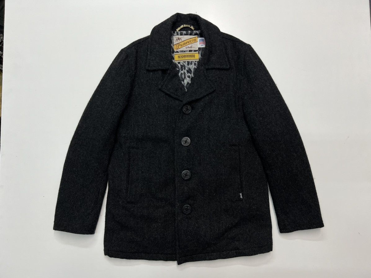 Neighborhood 🔥SCHOTT PERFECTO X NEIGHBORHOOD WOOL JACKET Size US M / EU 48-50 / 2 - 1 Thumbnail