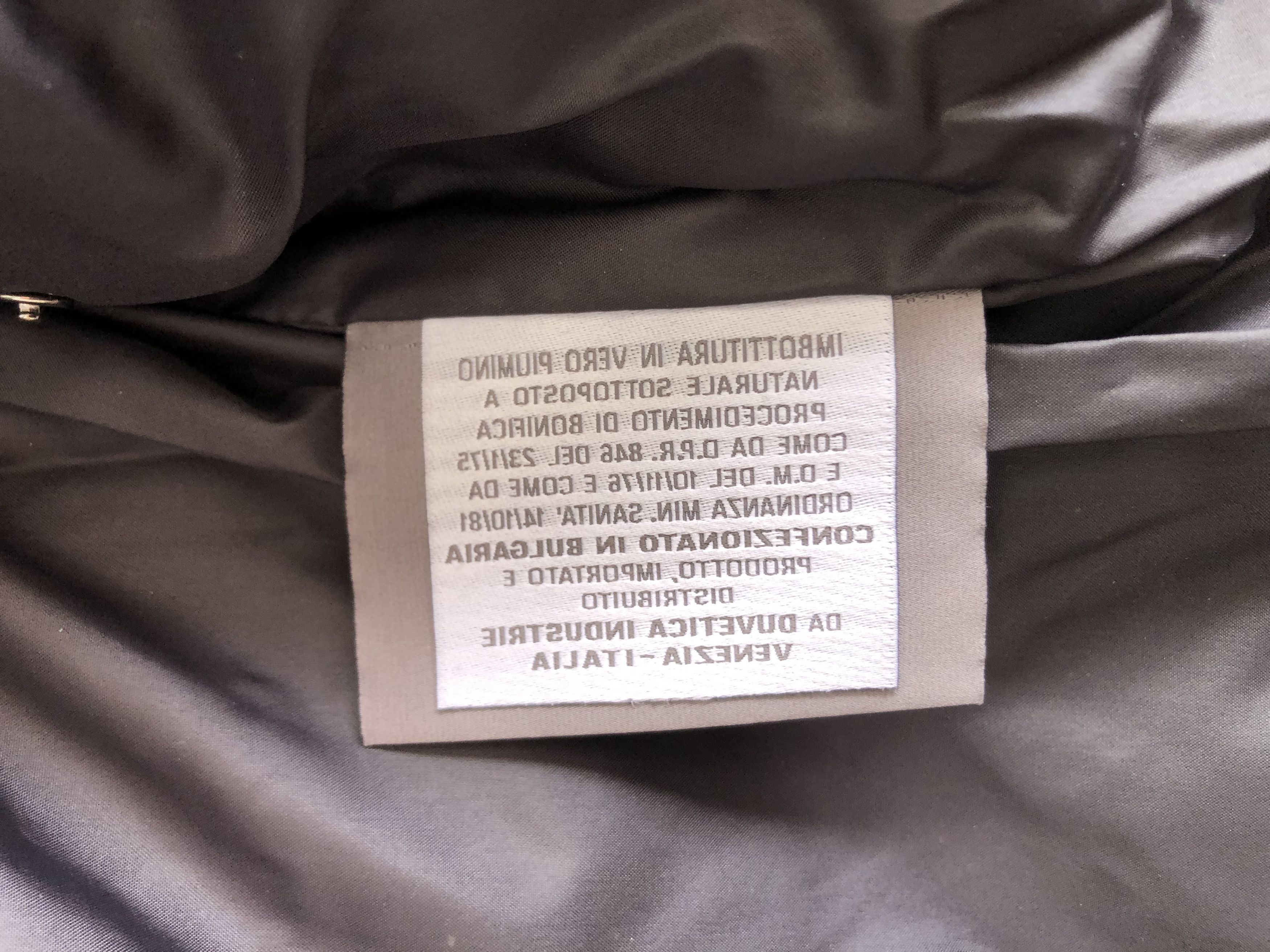 Duvetica Duvetica Goose Down Women's Jacket Black Size IT 42 UK 10 Size M / US 6-8 / IT 42-44 - 16 Thumbnail