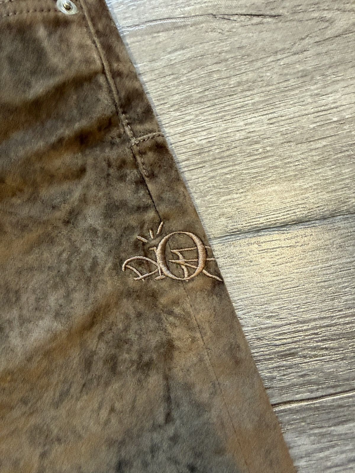 Dior × Travis Scott Dior Cactus Jack Brown Suede Pants Size US 34 / EU 50 - 3 Thumbnail