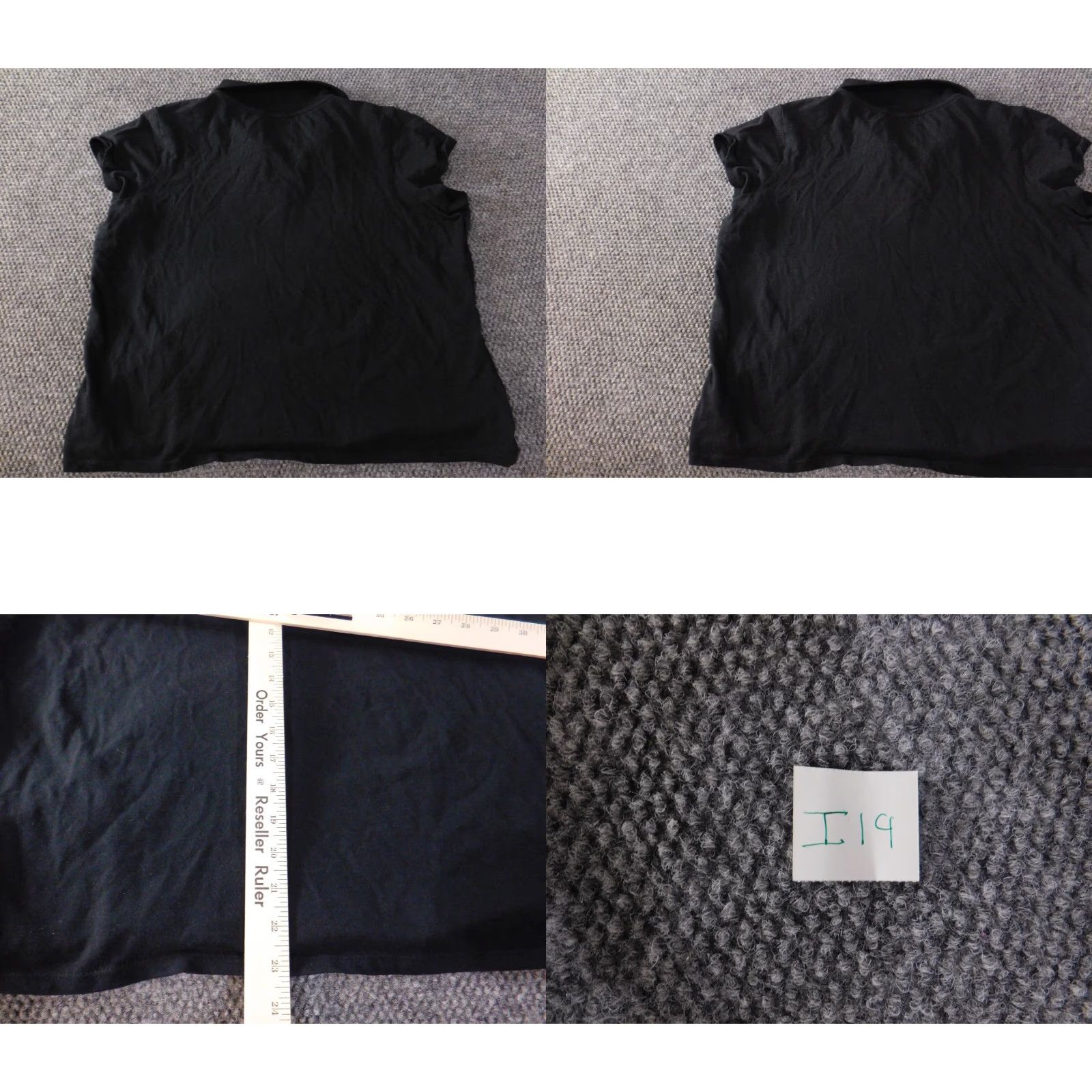 Southpole Southpole Polo Shirt 2X Plus Black Womens Casual Short Sleeve Crew Neck Pullover Cotton Linen Rayon Button Basic Classic Womens Size XXL / US 16-18 / IT 52-54 - 8 Thumbnail