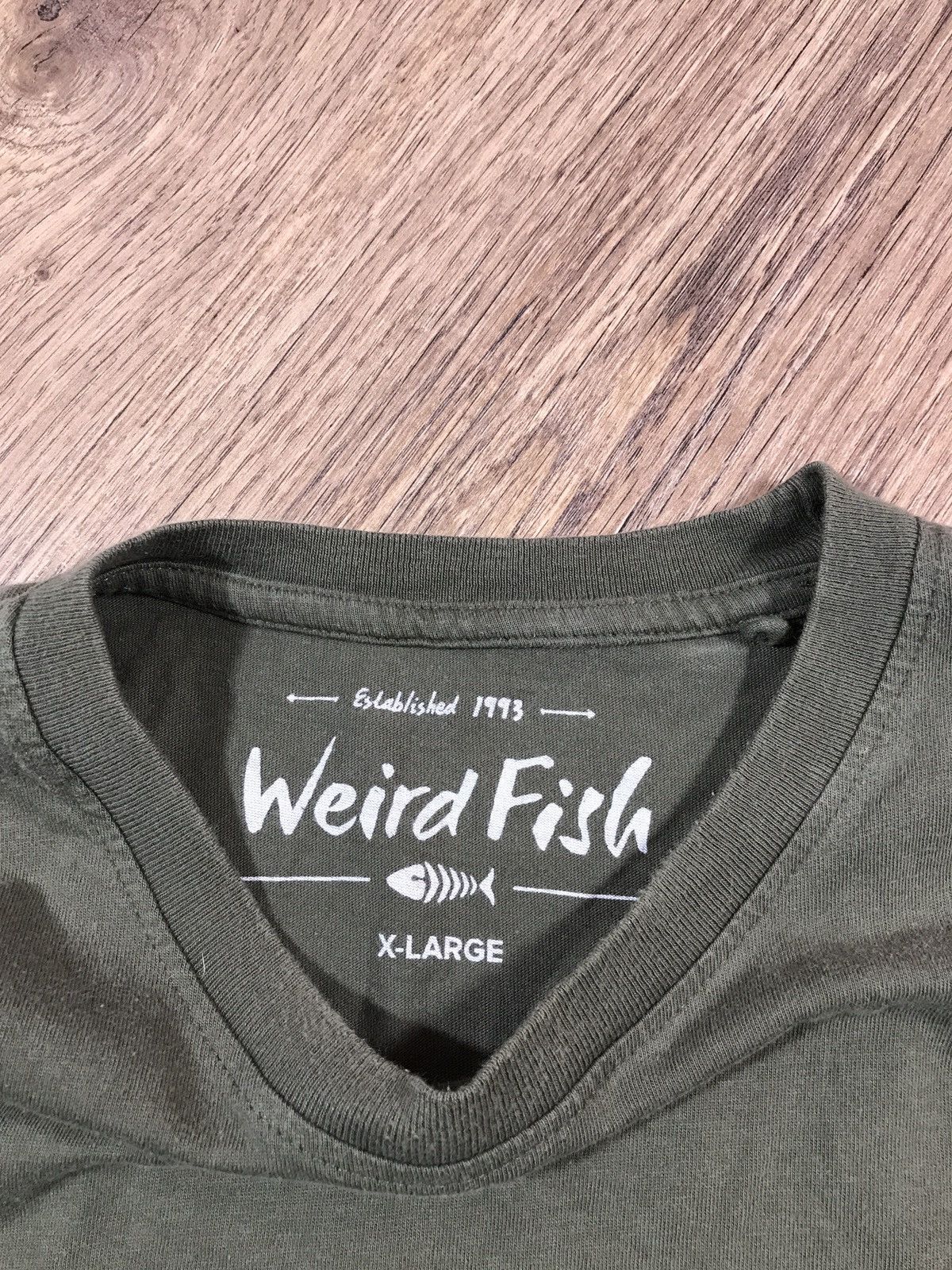 Band Tees × Vintage Weird Fish T Shirt Size XL Vintage Size US XL / EU 56 / 4 - 5 Thumbnail