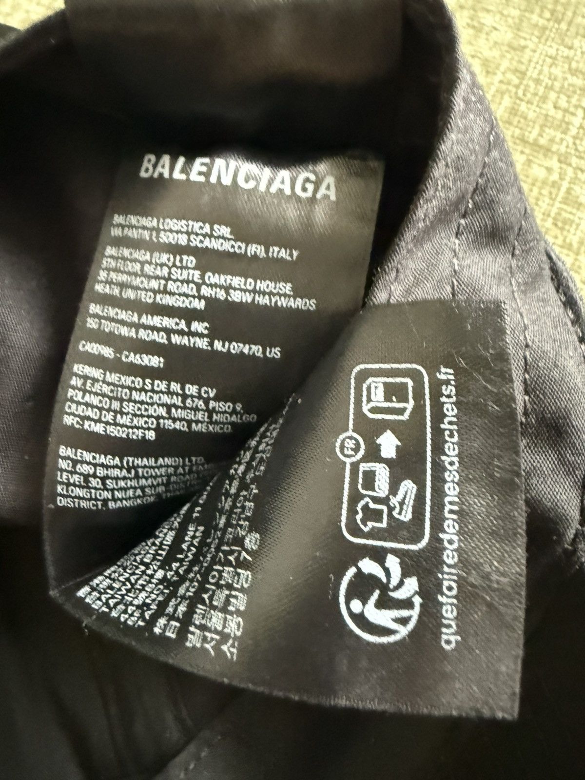 Balenciaga Balenciaga Cap OSFA Size ONE SIZE - 5 Thumbnail