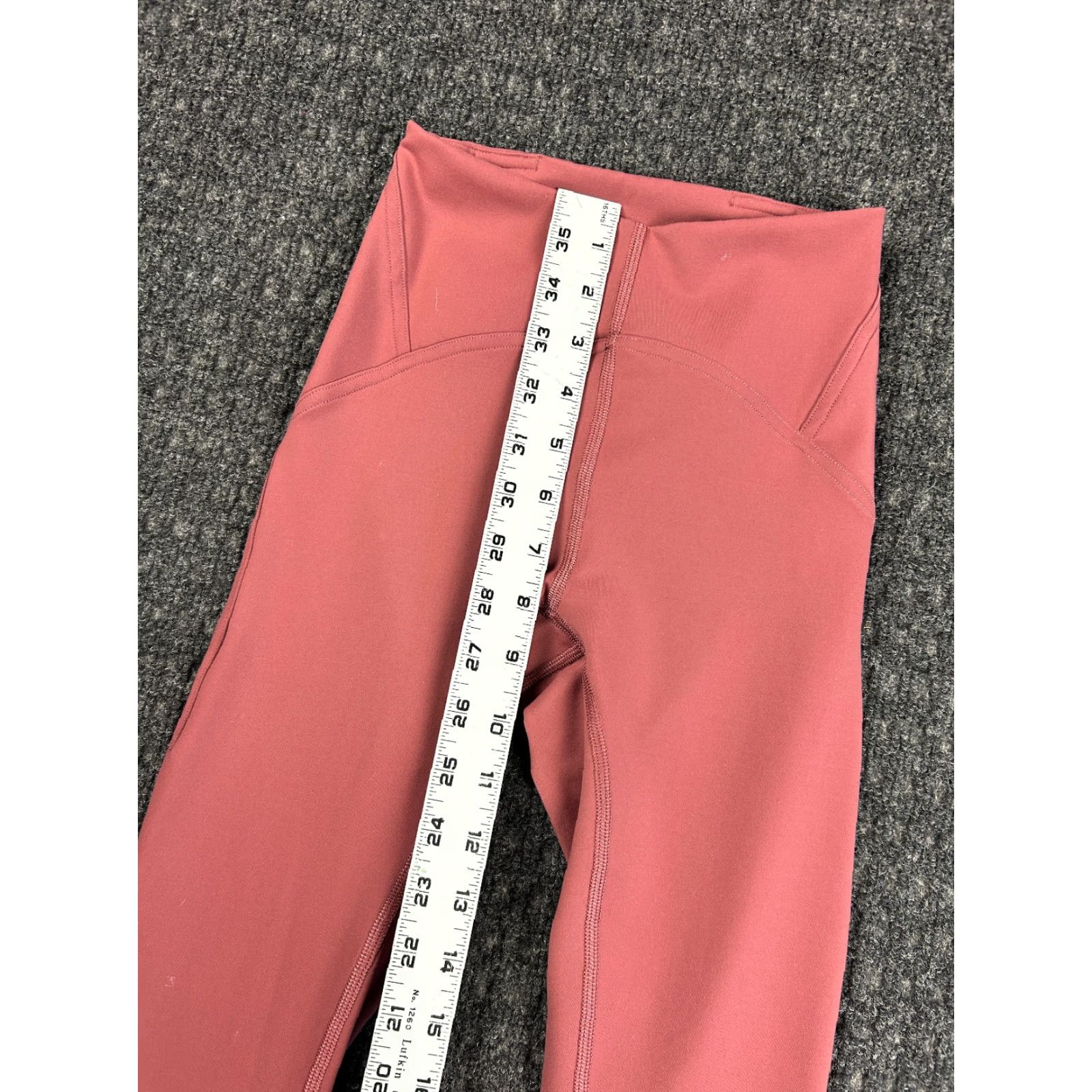 Lululemon Lululemon InStill HR Tight Leggings 0 Dark Pink Mauve SIZE 0 Women's Athletic Ankle 25in Pockets Moisture Wicking Fast Ship Size 25" / US 0 / IT 36 - 6 Thumbnail