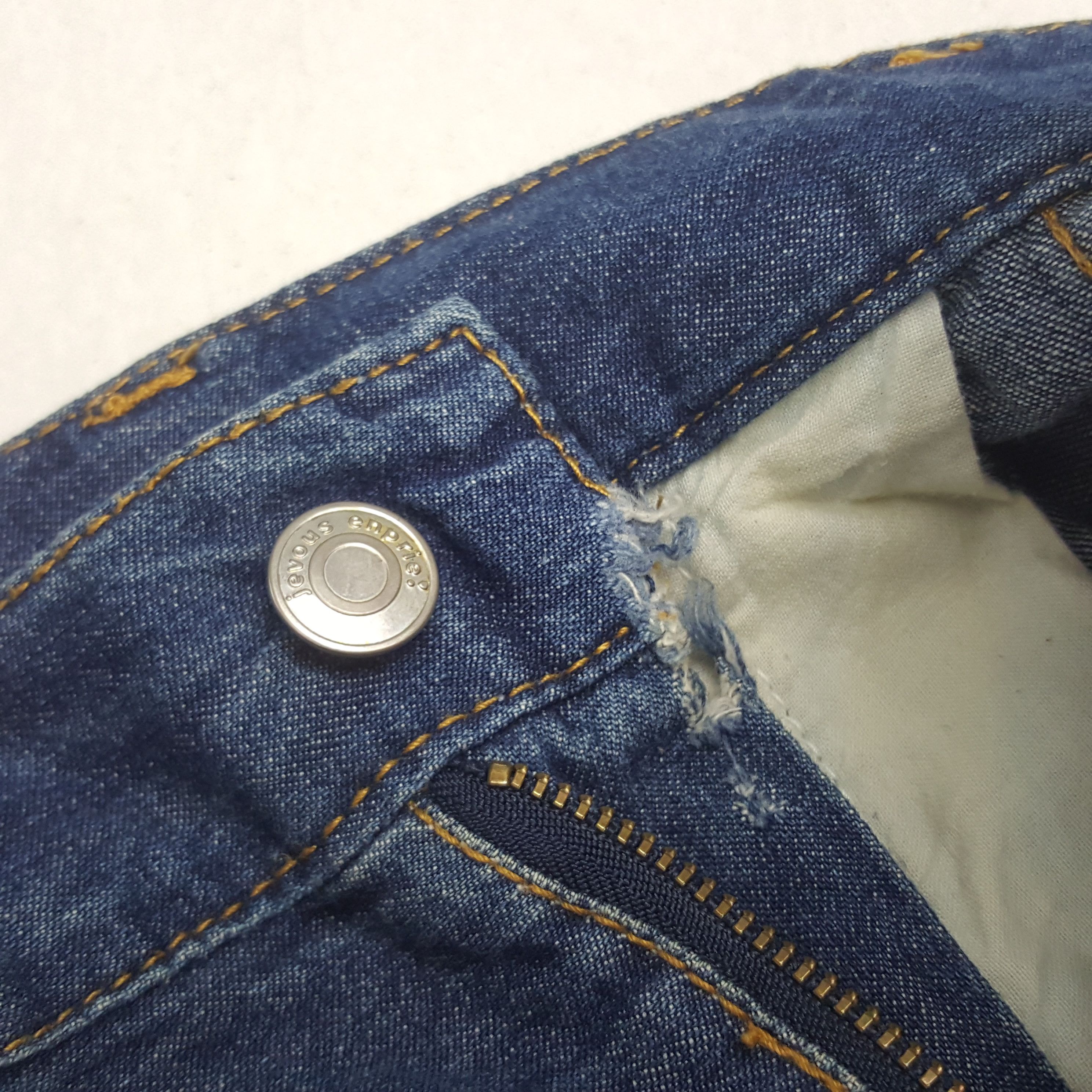 Issey Miyake × Vintage × mercibeaucoup Vintage Mercibeaucoup by Issey Miyake Designer Denim Jeans Size US 27 - 16 Thumbnail