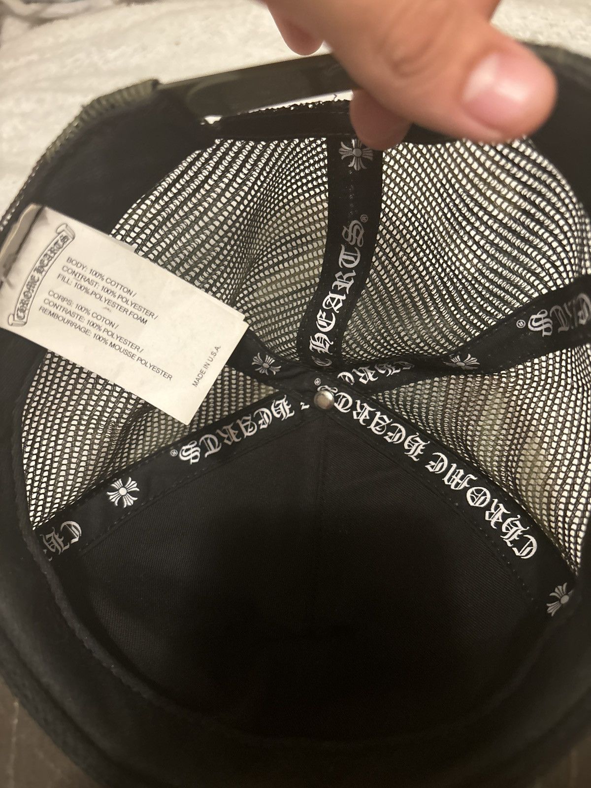 Chrome Hearts Chrome Hearts Hat Size ONE SIZE - 8 Thumbnail