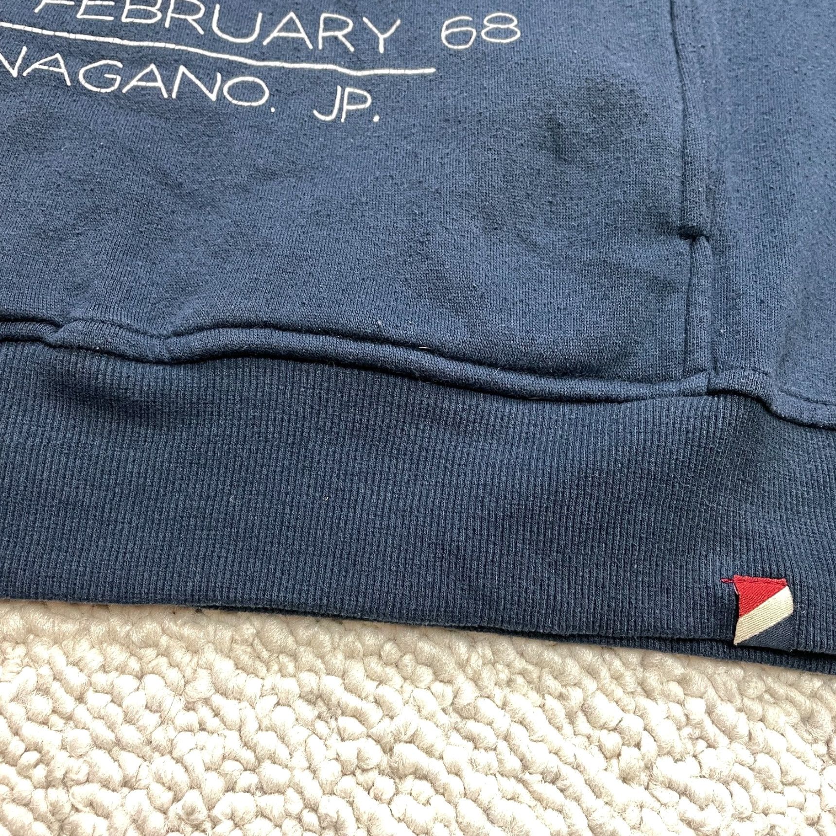 Cotton On Cotton On Hoodie Sweatshirt Womens S Pullover Blue Logo Japan Classic All Seasons Size S / US 4 / IT 40 - 7 Thumbnail