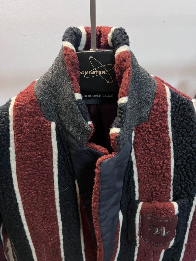 Undercover Undercover 2018 AW Show Striped Teddy Bear Jacket 2505-Next Size US M / EU 48-50 / 2 - 5 Thumbnail