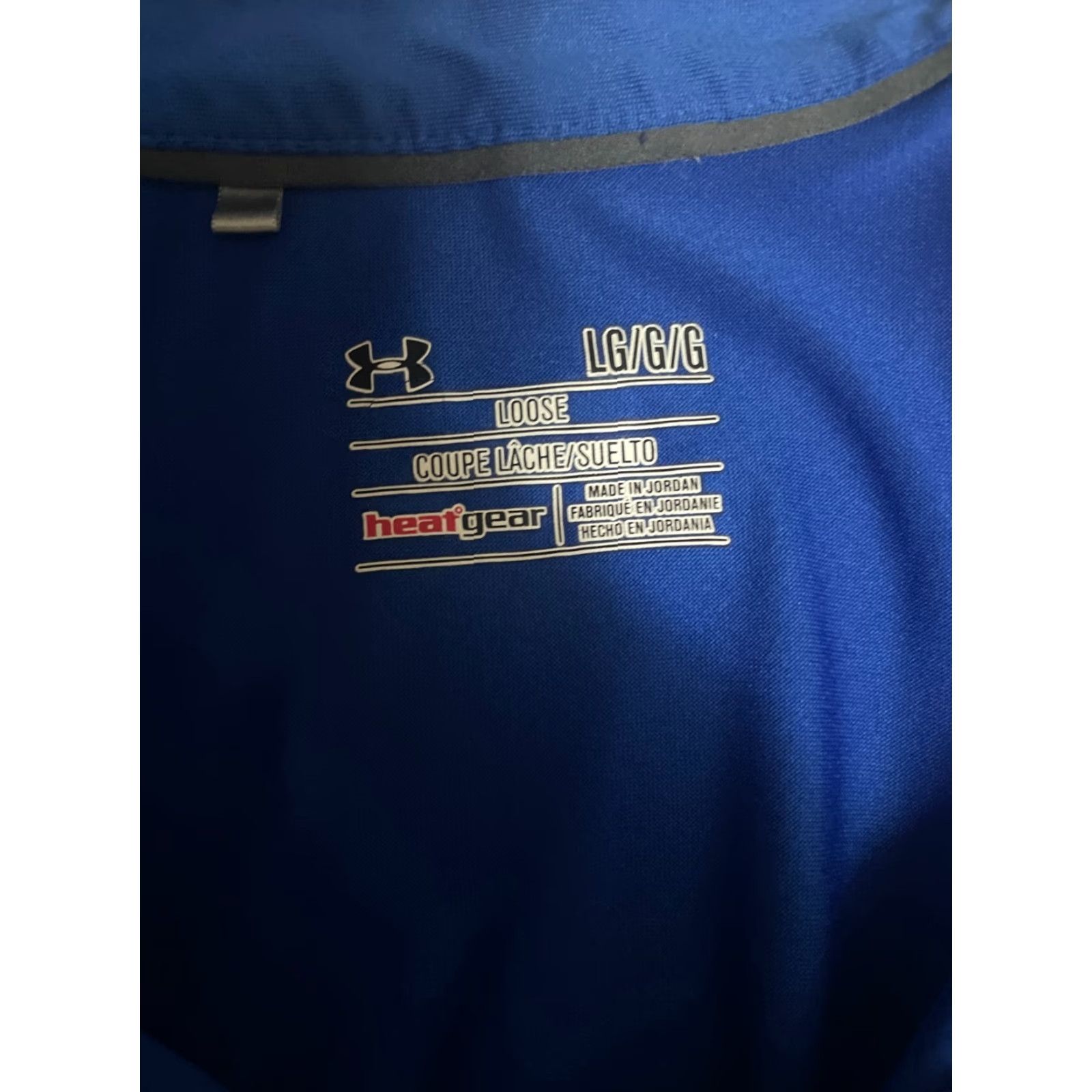 Haggar HAGGAR Polo Shirt Men’s Size Large Blue Heat Gear Polo Shirt Solid Short Sleeve Collared Pullover All Seasons Golf Men Fashion Size US L / EU 52-54 / 3 - 6 Thumbnail