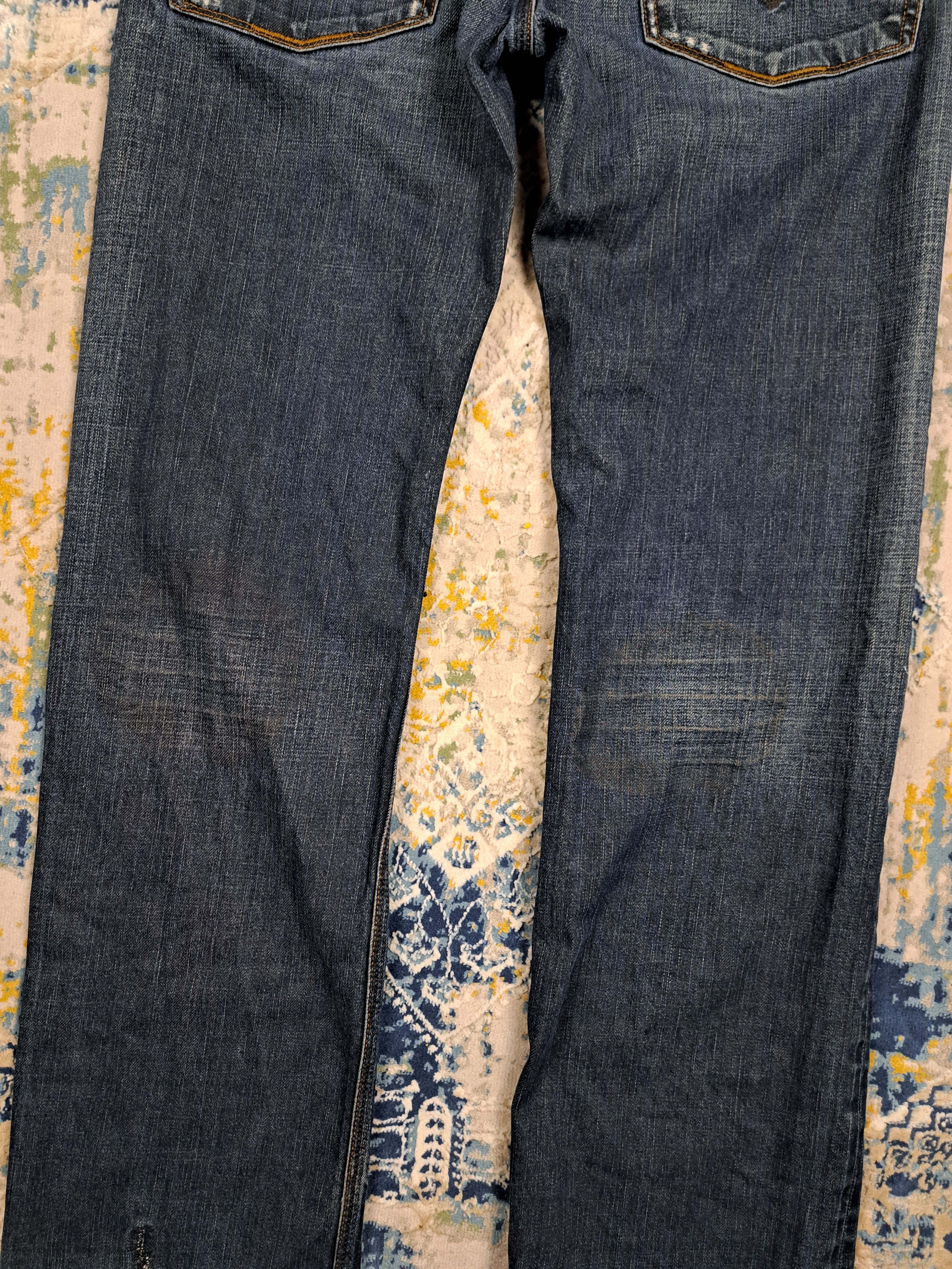 Diesel Diesel Straight Fit Jeans Archive Washed Denim Size US 31 - 8 Thumbnail