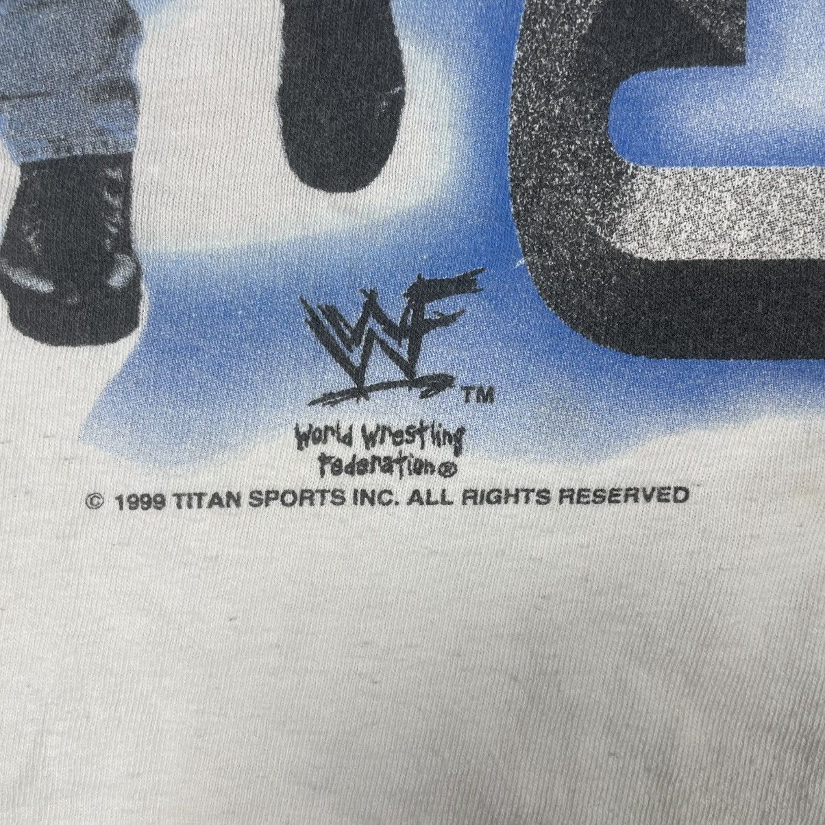 WWF Wwf Stone Cold Steve Austin Vintage 1999 Tshirt Size US L / EU 52-54 / 3 - 3 Thumbnail