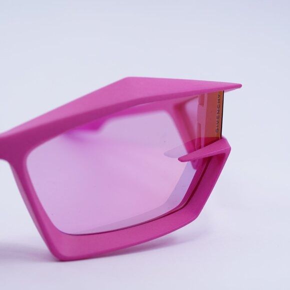 Givenchy Givenchy GV40049I 73Y Sunglasses Pink Geometric Frame Size ONE SIZE - 5 Thumbnail