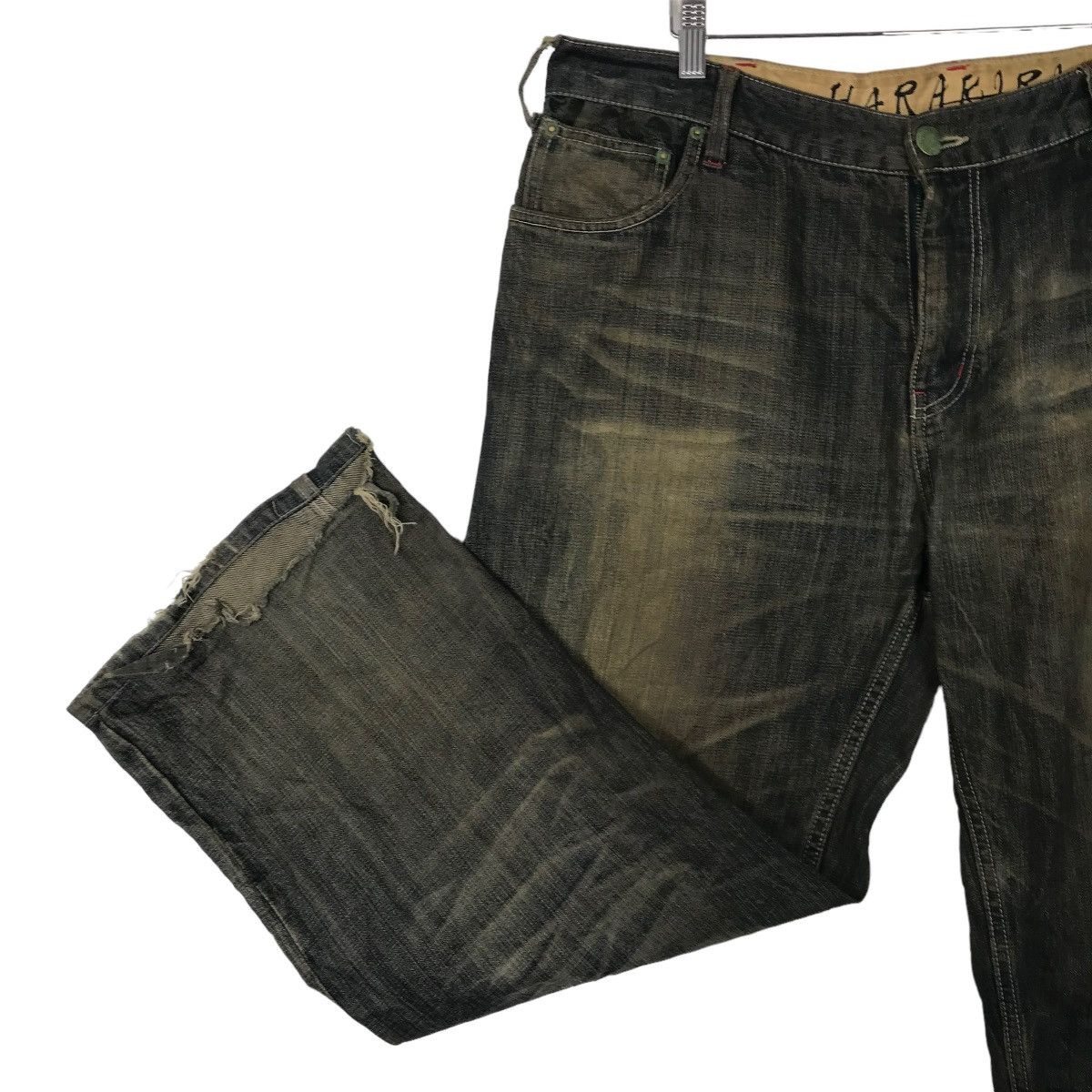 Japanese Brand HARAKIRI JAPANESE DENIM Size US 35 - 5 Thumbnail