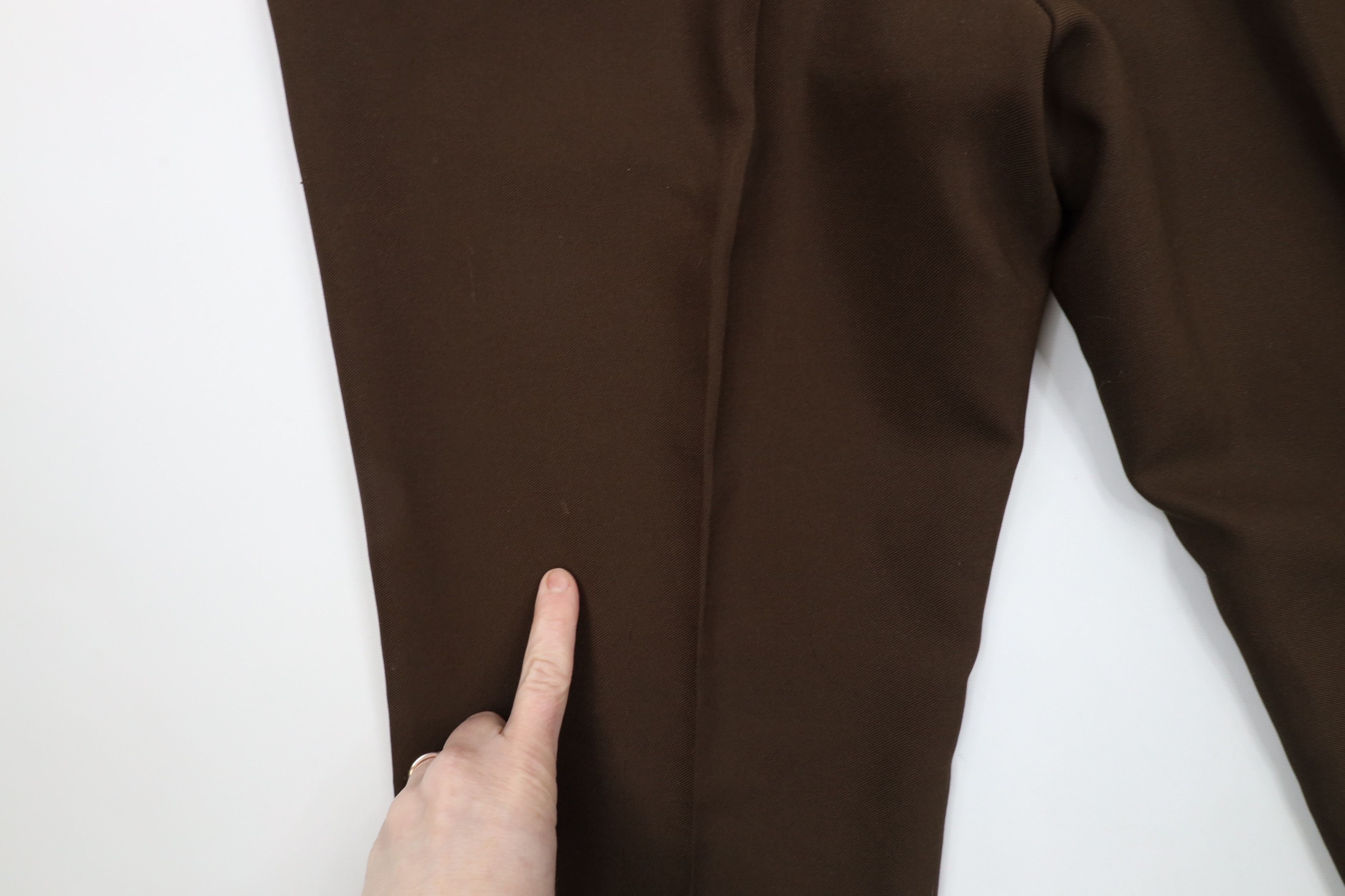 Vintage Vintage 70s Streetwear Bell Bottoms Chino Pants Brown USA Size US 34 / EU 50 - 13 Thumbnail