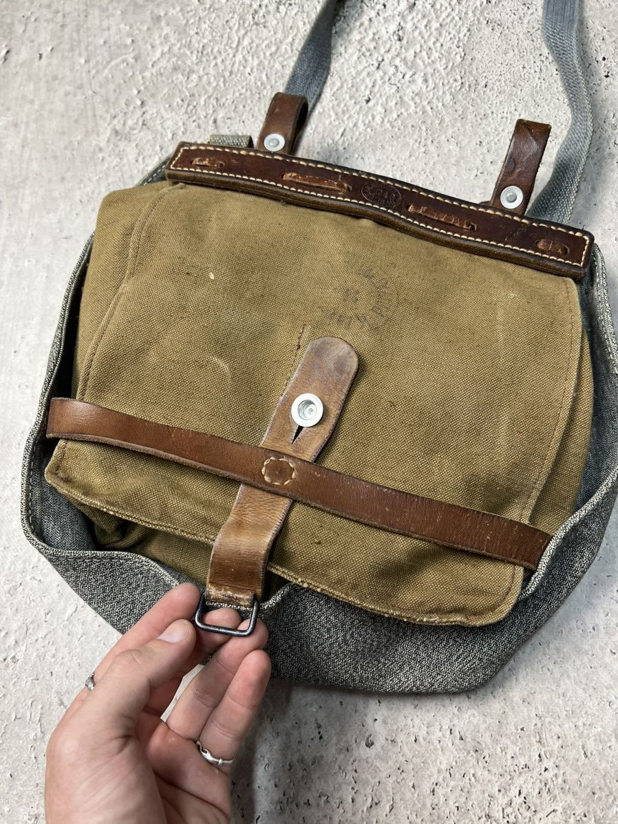 Vintage Extra Rare👹👹Issue 1948 Vintage Two Bags Bagpack Swiss Army m Size ONE SIZE - 18 Thumbnail