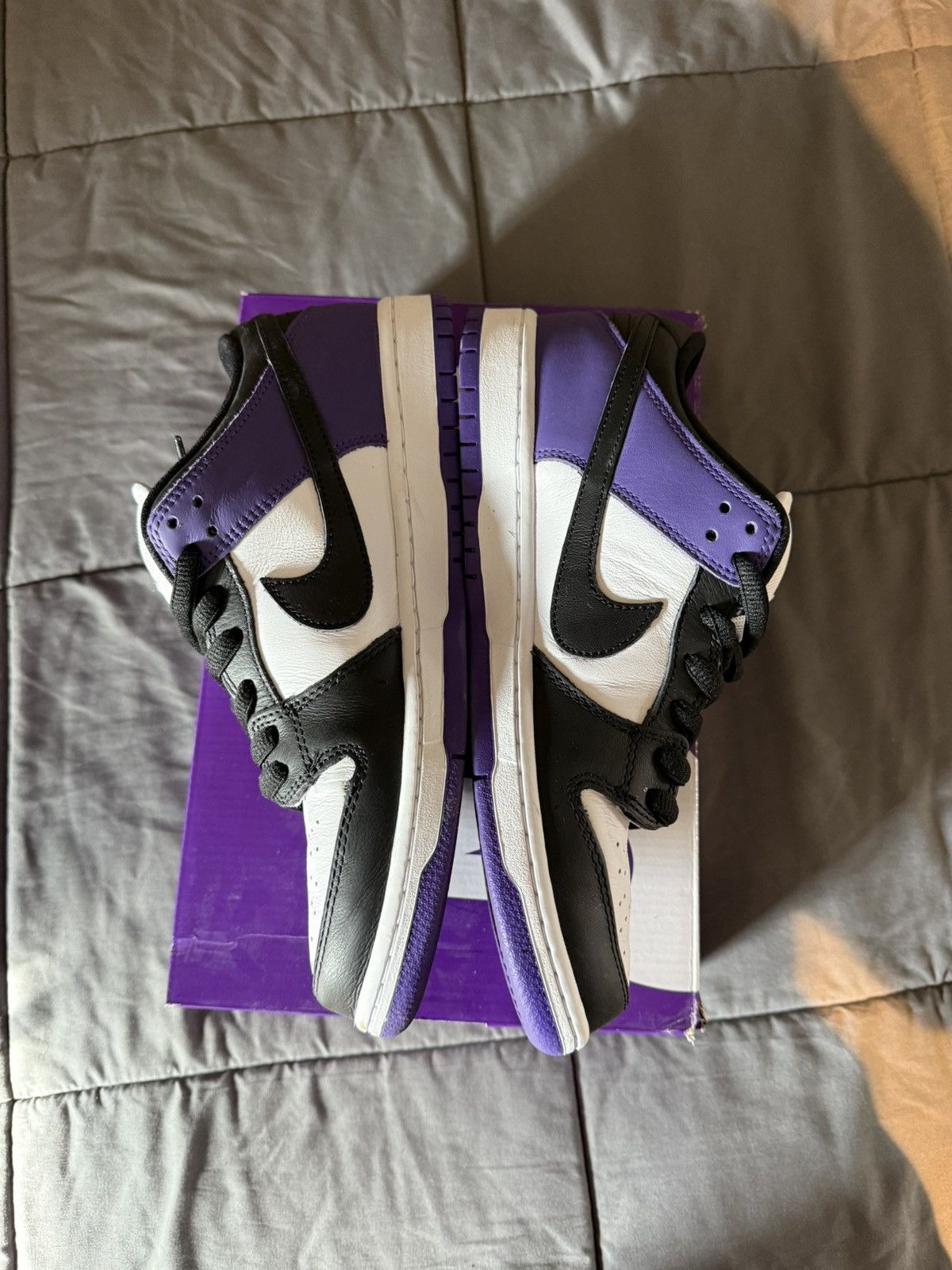 Nike SB Nike SB Dunk Low Pro Court Purple Size US 10 / EU 43 - 5 Thumbnail