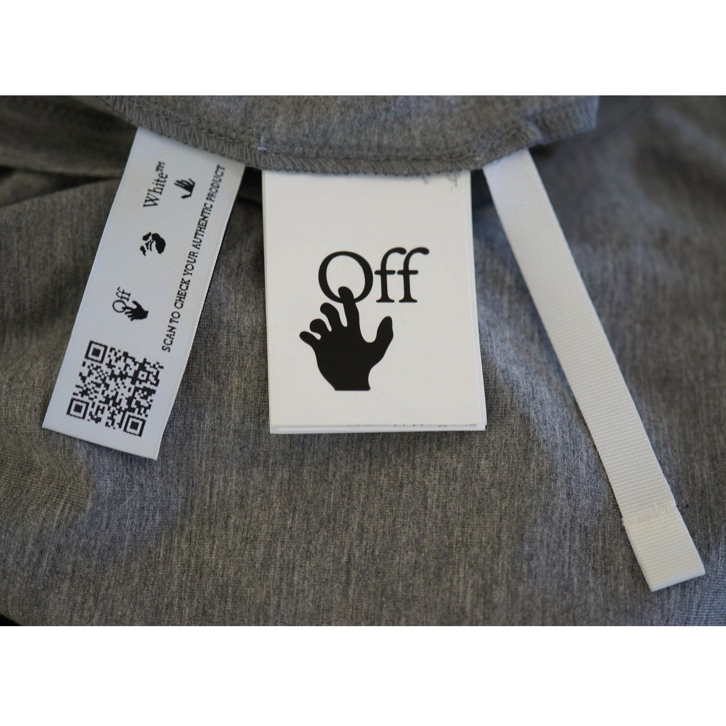 Off-White Off-White c/o Virgil Abloh - "OFF" Mini Dress Gray / IT 40 Size S / US 4 / IT 40 - 4 Thumbnail