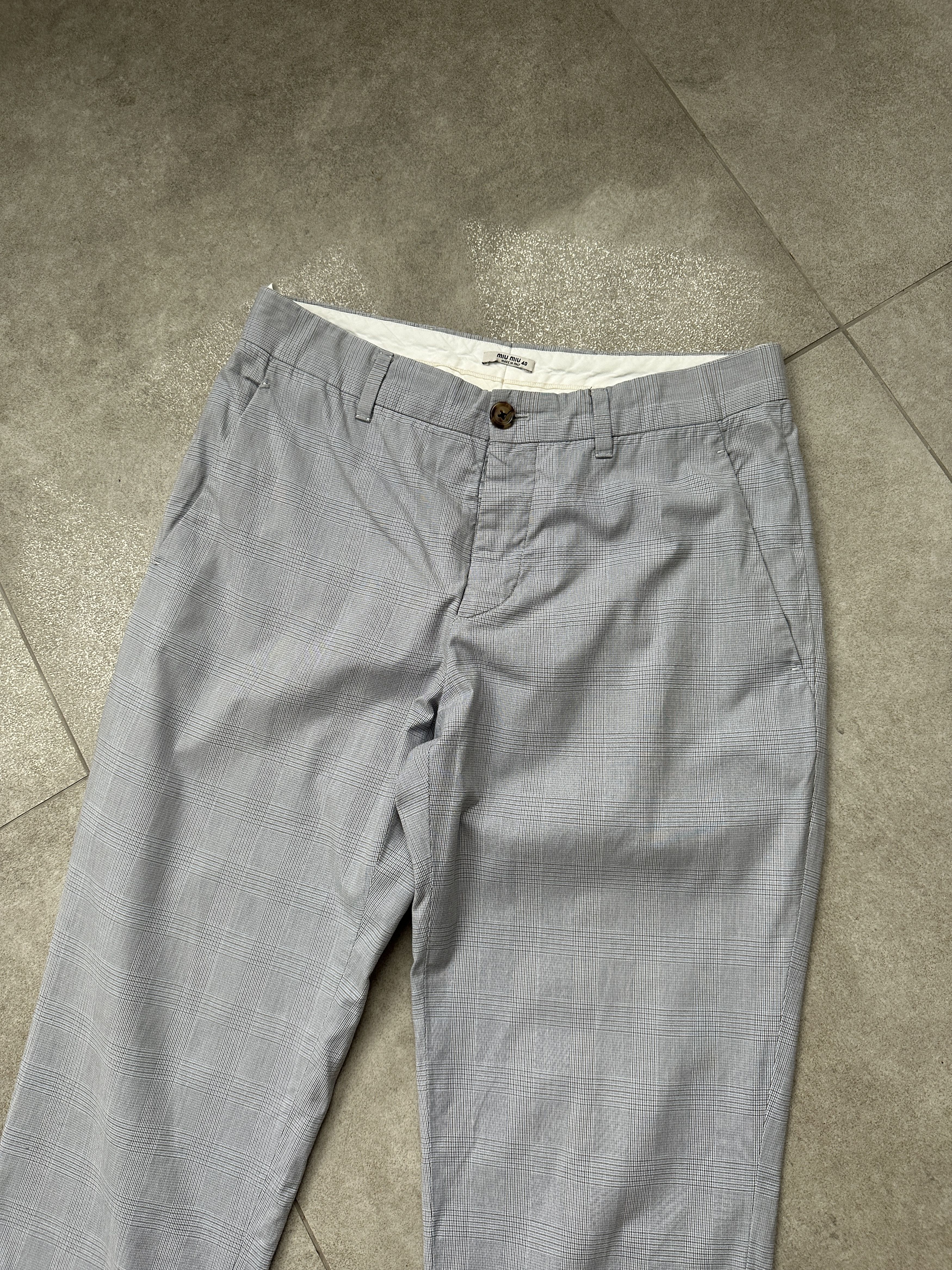Miu Miu Miu Miu Crop Trousers Pants Size 27" / US 4 / IT 40 - 3 Thumbnail