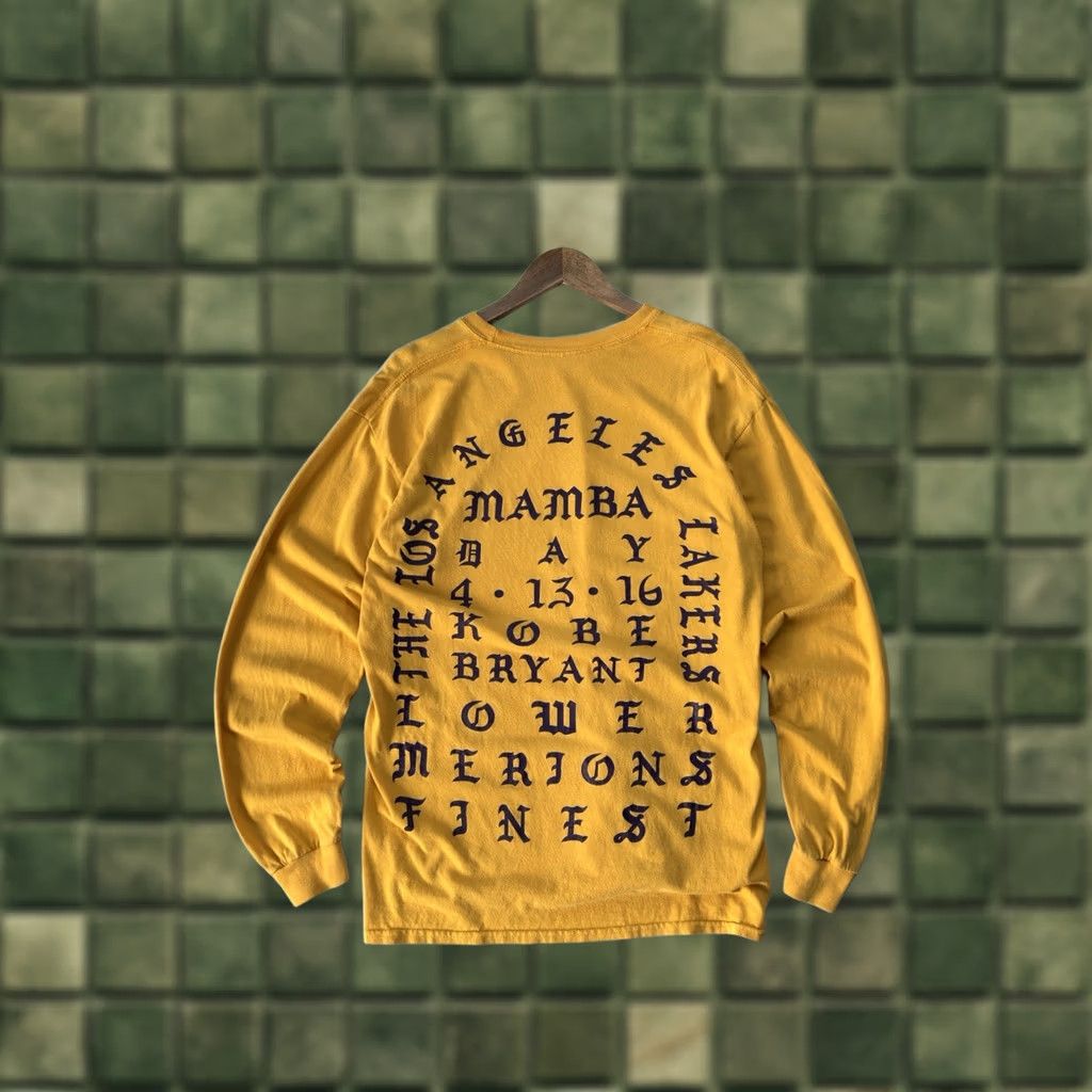 Kanye West Yeezy I Feel Like Pablo Yellow Long Sleeve T-Shirt Merch M-L / Men / Graphic Print / Yeezy Season 3 / Hip Hop Designer / Band Tees
