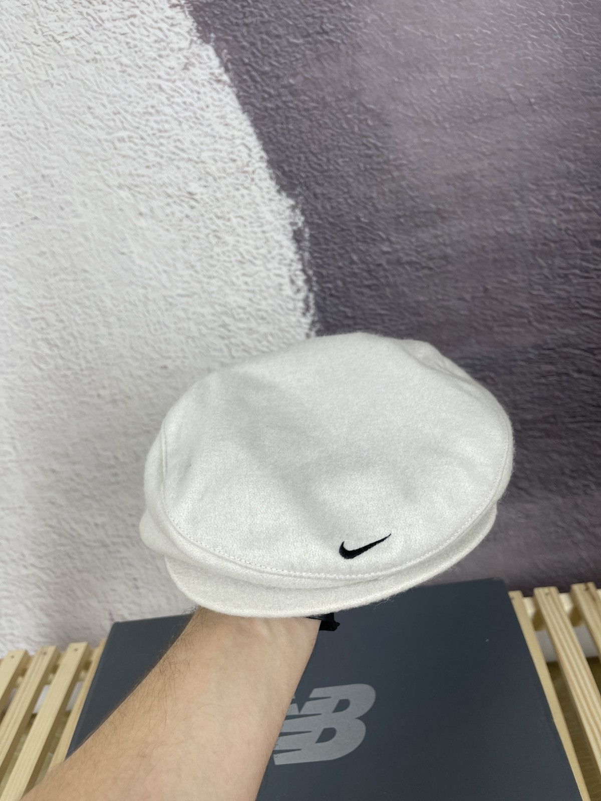 Nike Nike Tiger Woods newsboy hat Cabbie vintage swoosh size M Size ONE SIZE - 9 Thumbnail