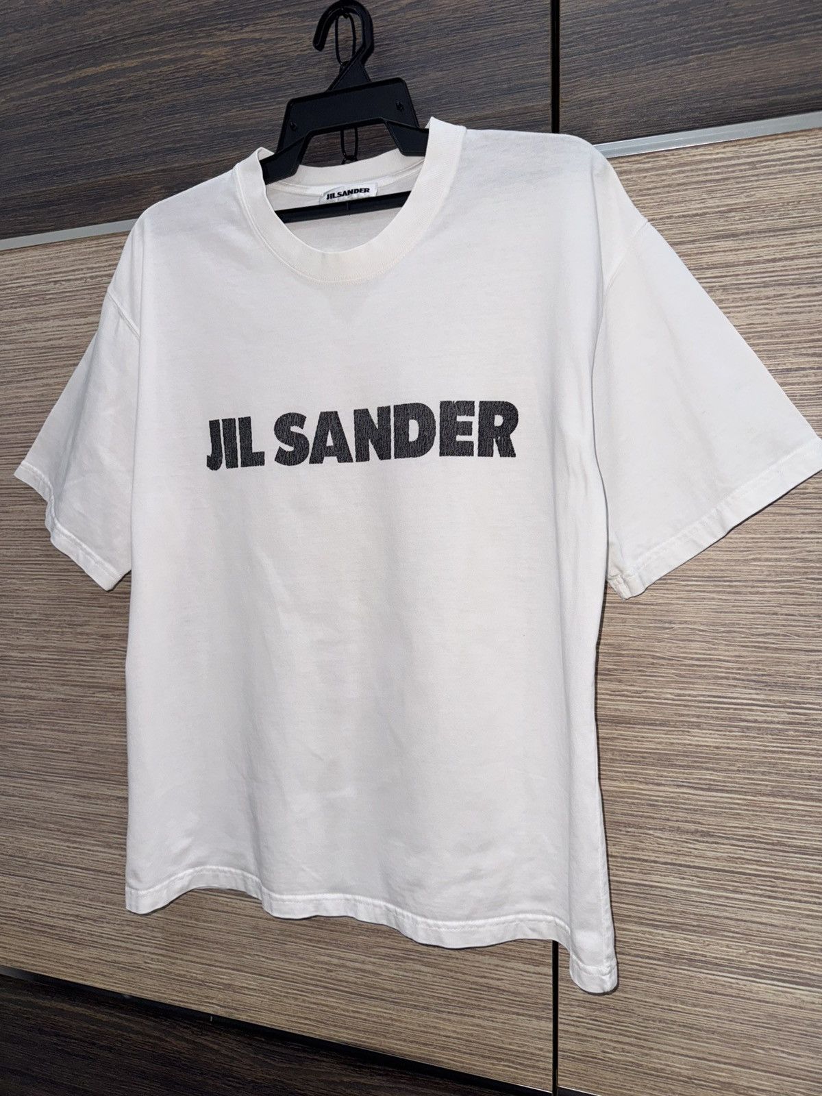 Jil Sander Jil Sander Spell Out Boxy Tee Size US M / EU 48-50 / 2 - 2 Thumbnail