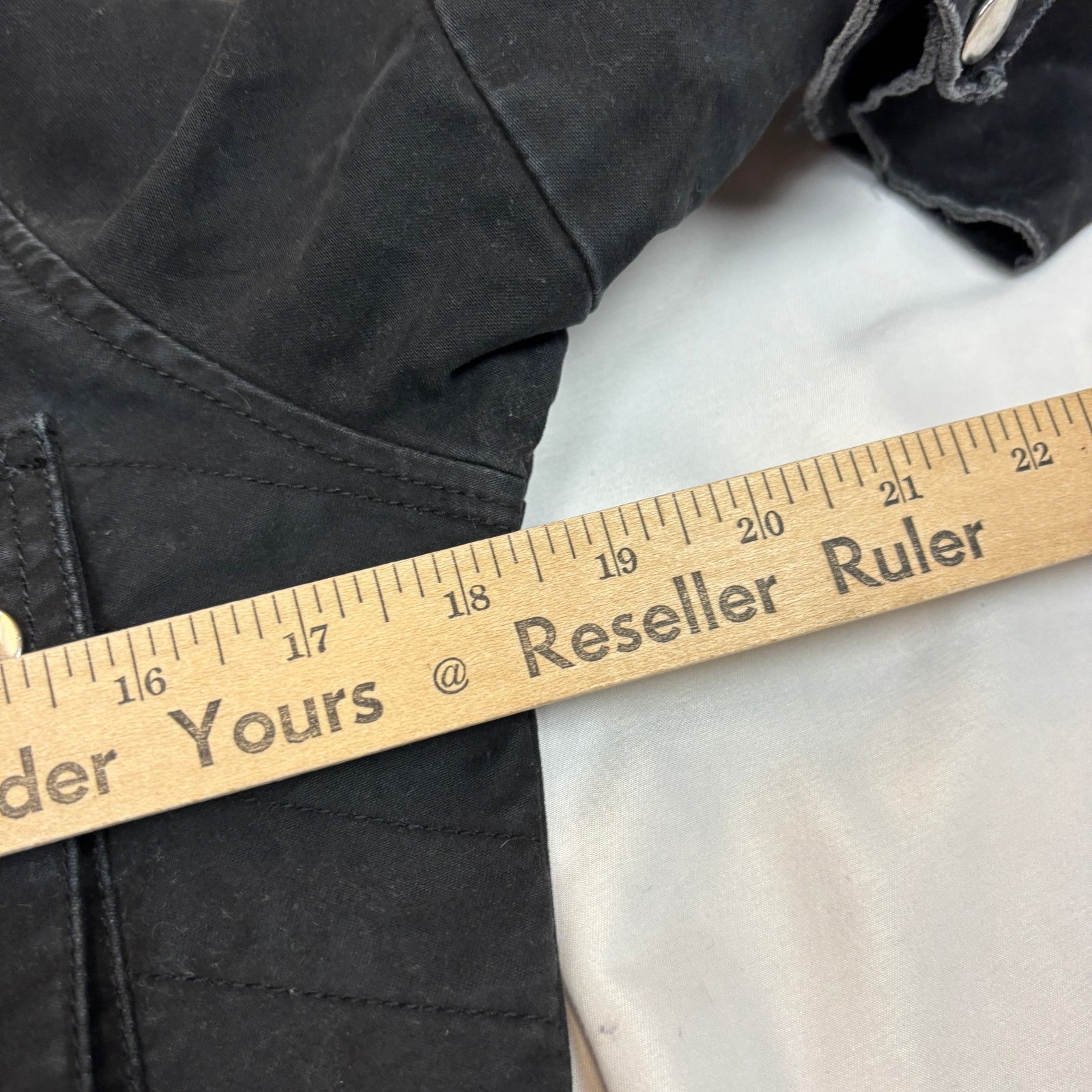 Japanese Brand Art Village Co High Collar Denim Jacket Large Rare Japanese Size L / US 10 / IT 46 - 4 Thumbnail