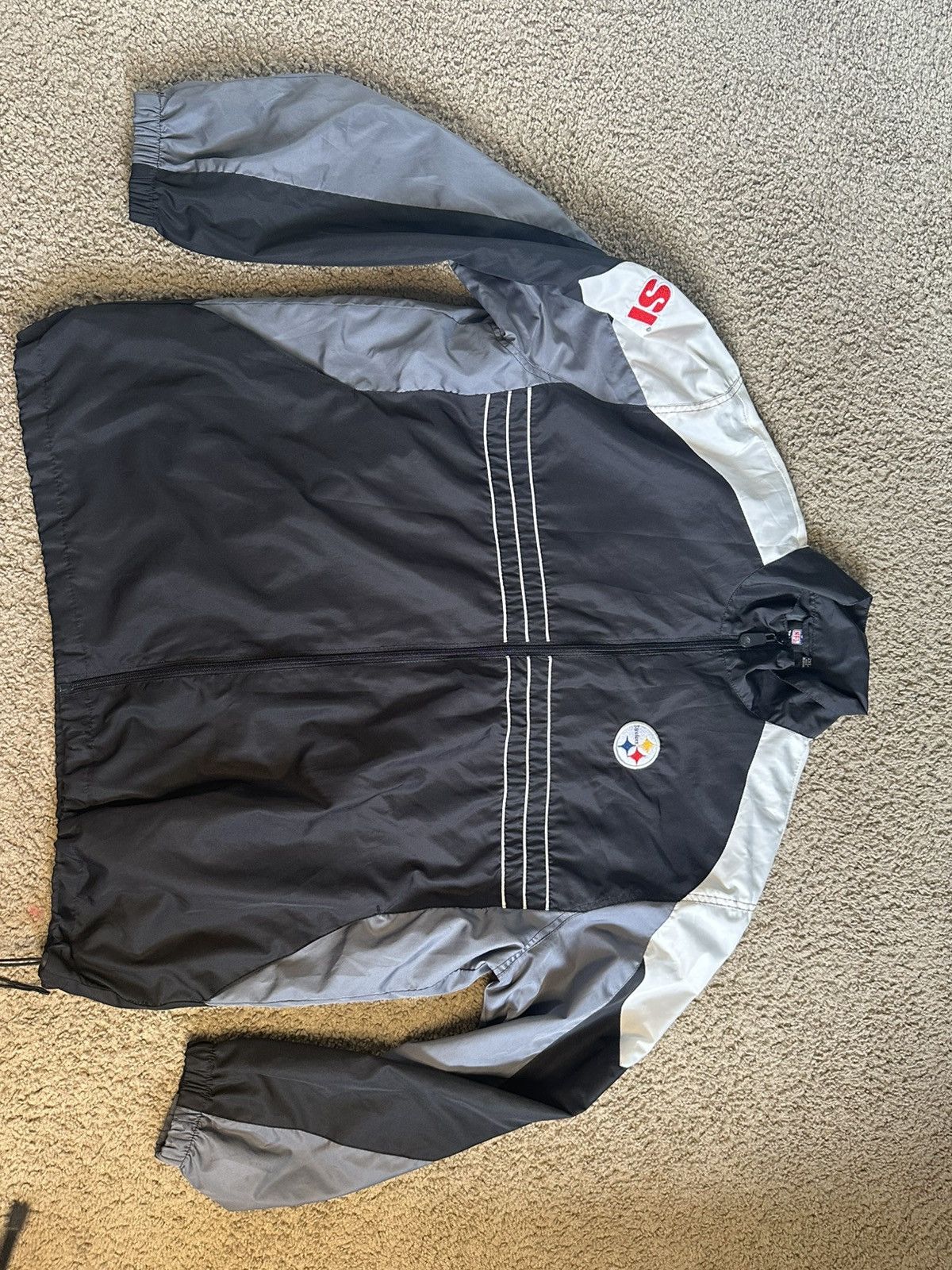 NFL × Reebok × Vintage NFL X Reebok Pittsburgh Steelers windbreaker Size US XXL / EU 58 / 5 - 1 Thumbnail
