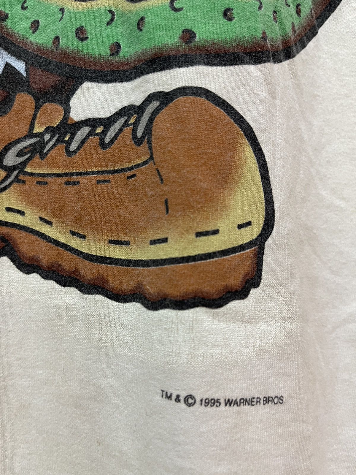 Vintage Vintage 90’s Tazmania Warner Bros Tee Size US L / EU 52-54 / 3 - 3 Thumbnail