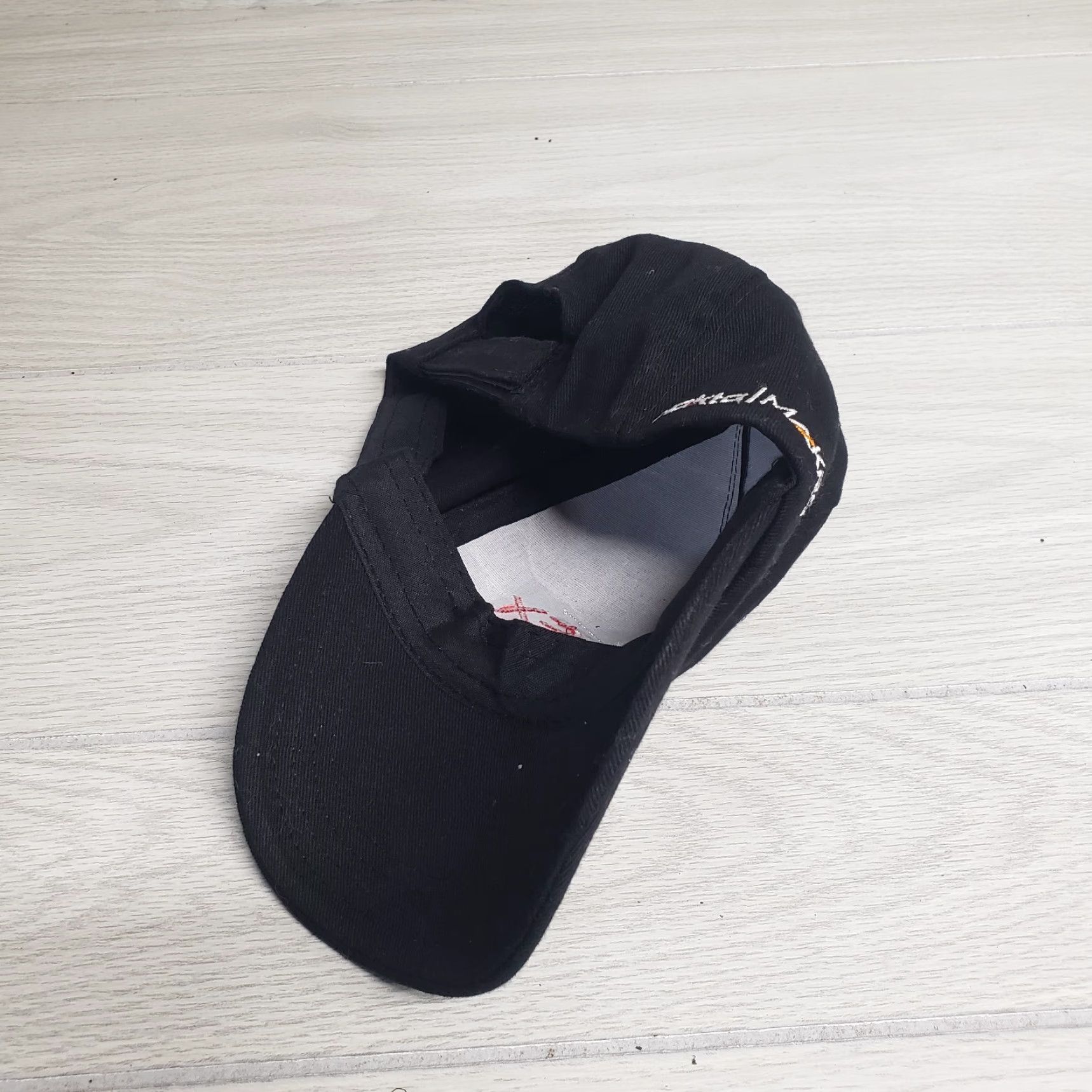 Vintage Unbranded Simplex Black Adjustable Cap Hat Men One Size Black Adjustable Hat Cap Size ONE SIZE - 5 Thumbnail