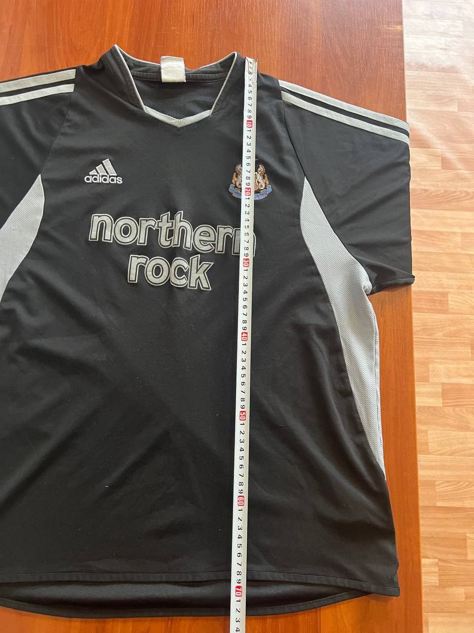 Adidas 2003/04 NEWCASTLE UNITED AWAY SOCCER JERSEY FOOTBALL SHIRT L Size US L / EU 52-54 / 3 - 16 Thumbnail