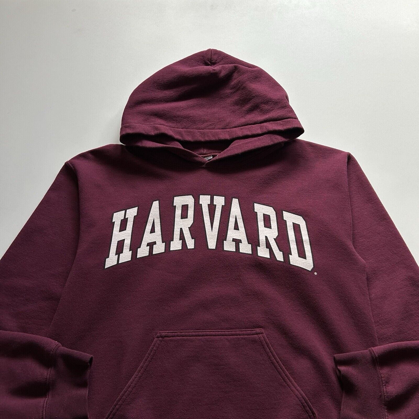 Vintage Vintage Harvard University Spell Out Graphic Hoodie Small Size US S / EU 44-46 / 1 - 2 Thumbnail