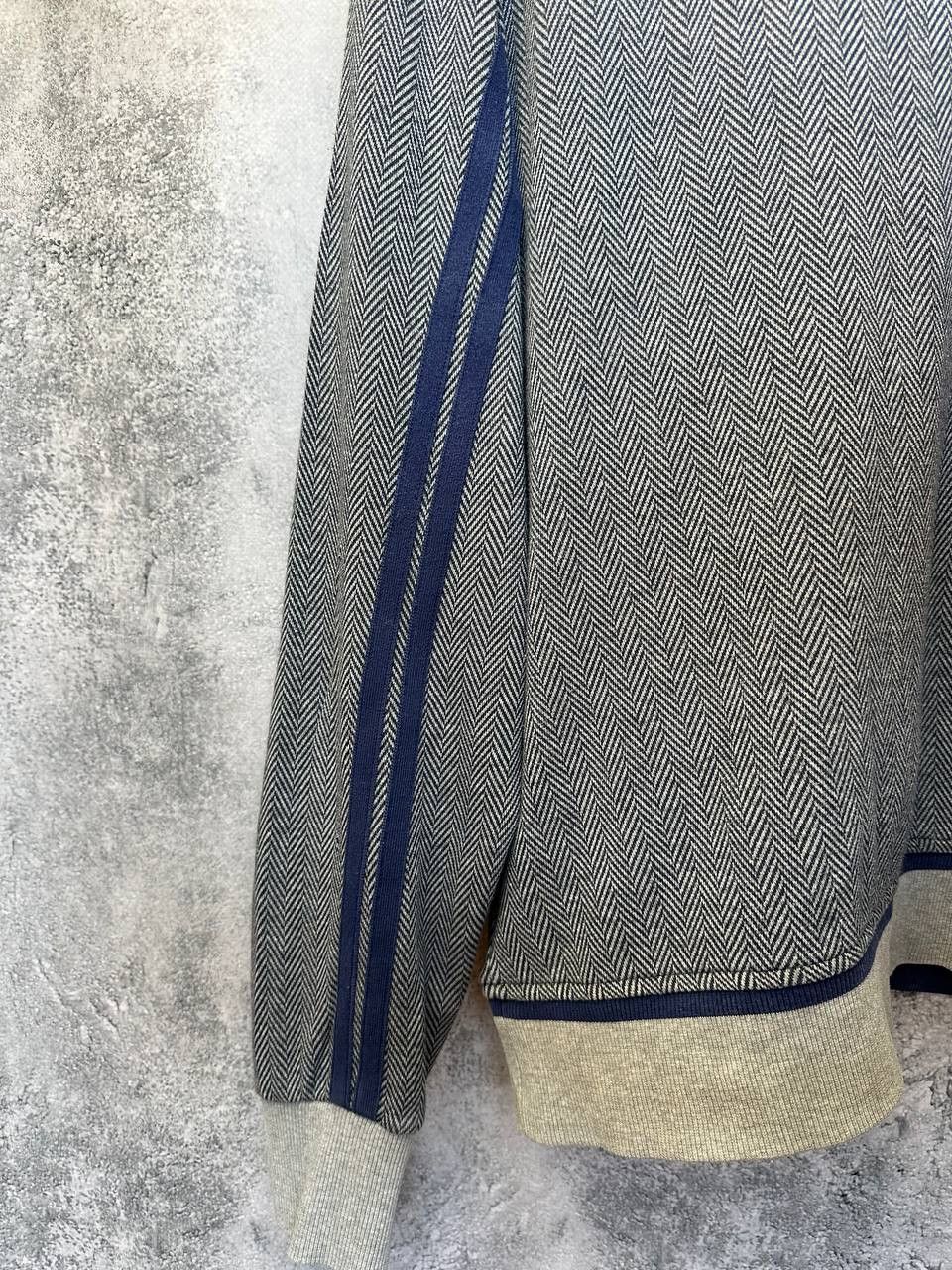 Hugo Boss Hugo Boss Green Label Full Zip Sweater Geometric Pattern Size US XL / EU 56 / 4 - 10 Thumbnail