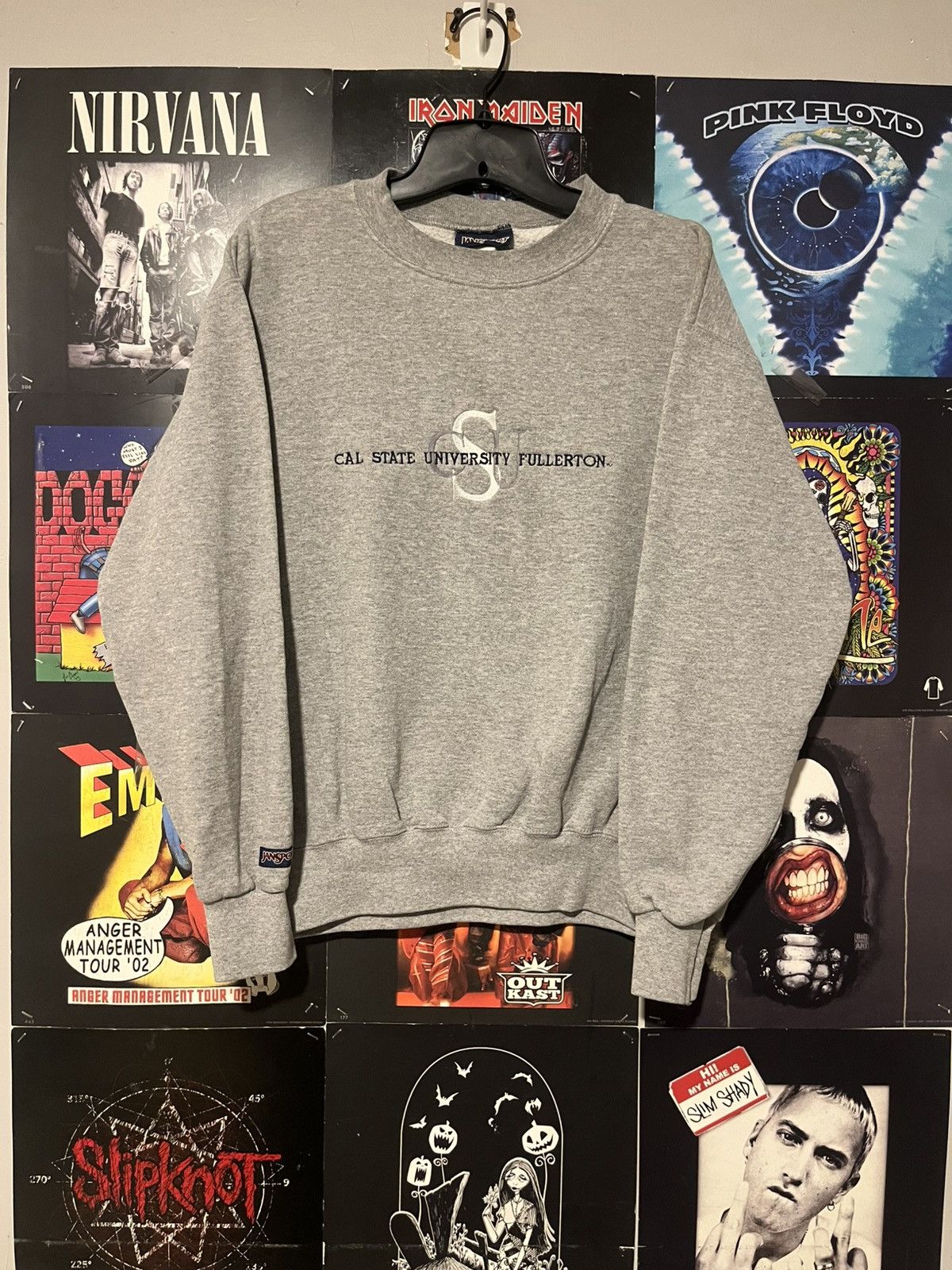 Jansport Vintage Cal State Fullerton University Jansport Sweatshirt Size S / US 4 / IT 40 - 1 Thumbnail