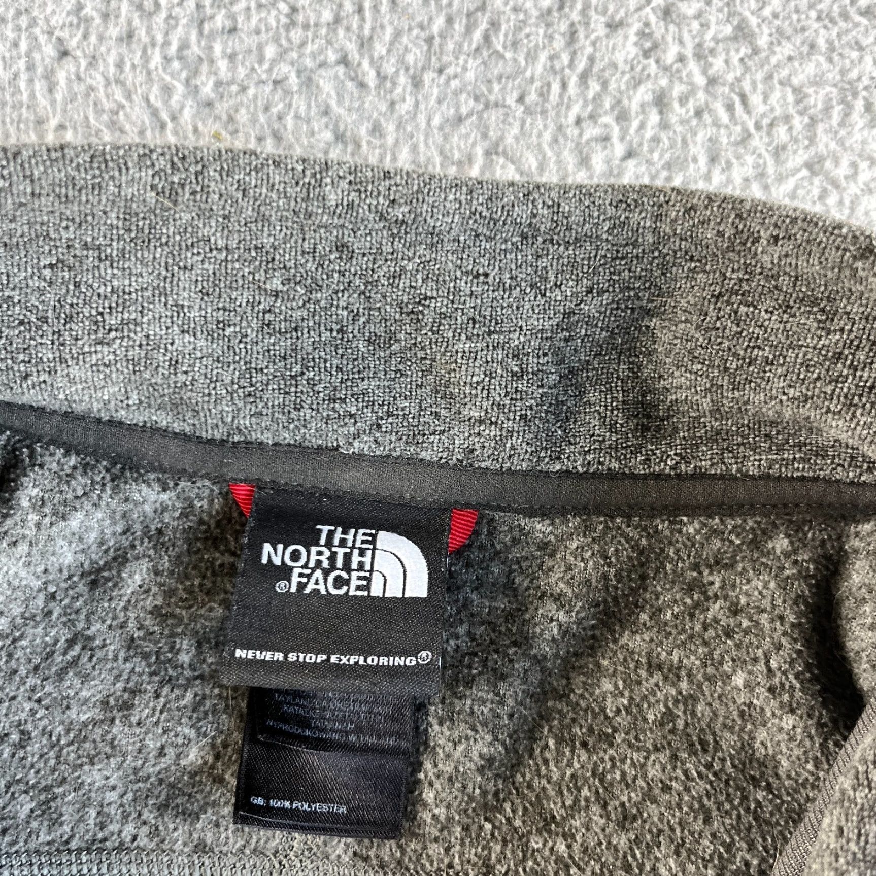 The North Face The North Face Jacket Mens Medium Gray Full Zip Fleece Polartec Classic Rattlers Athleisure Outdoor Sports Size US M / EU 48-50 / 2 - 4 Thumbnail