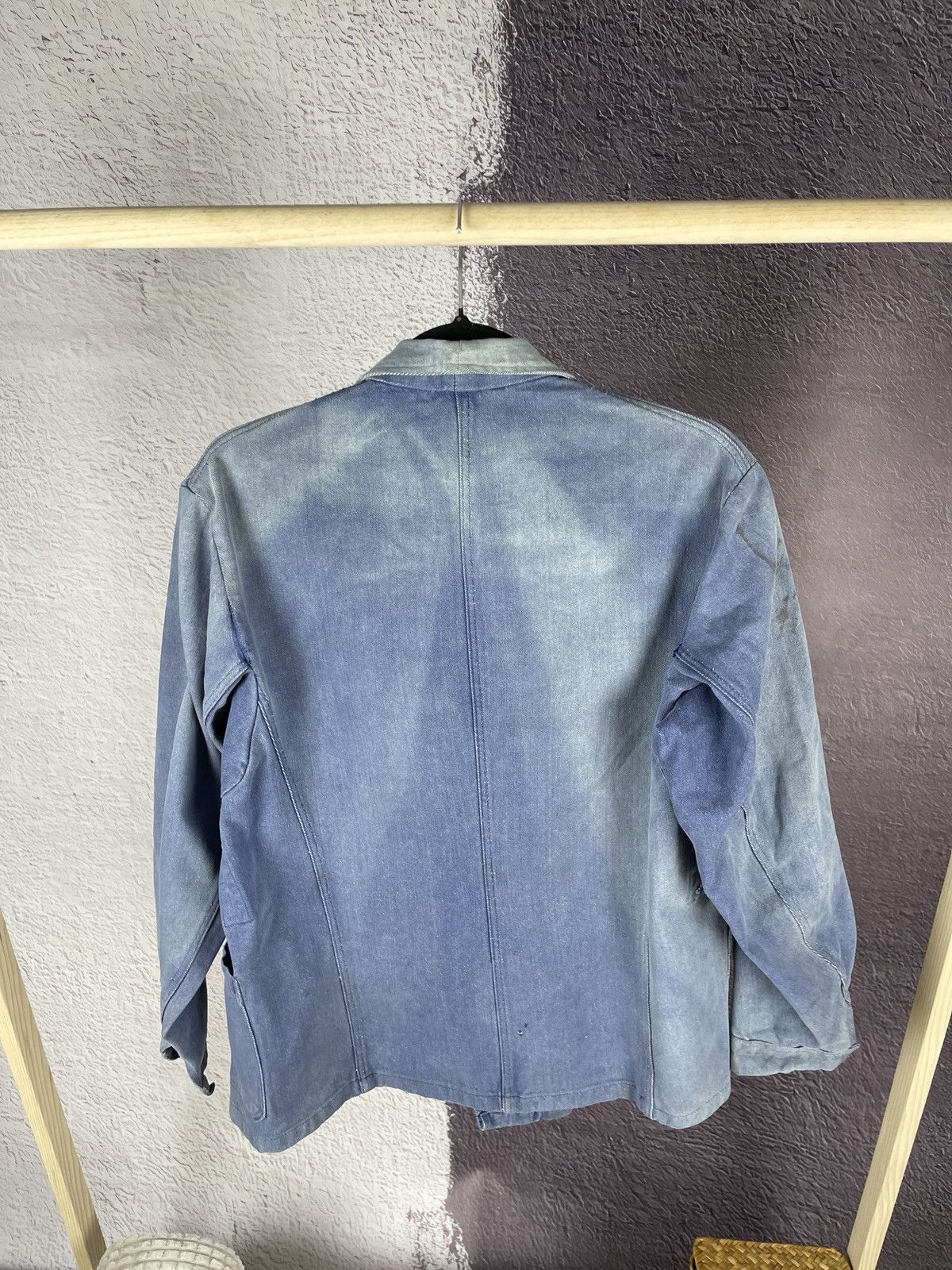Vintage True Vintage 70s Sanfor Kuso distressed used work jacket Size US S / EU 44-46 / 1 - 15 Thumbnail