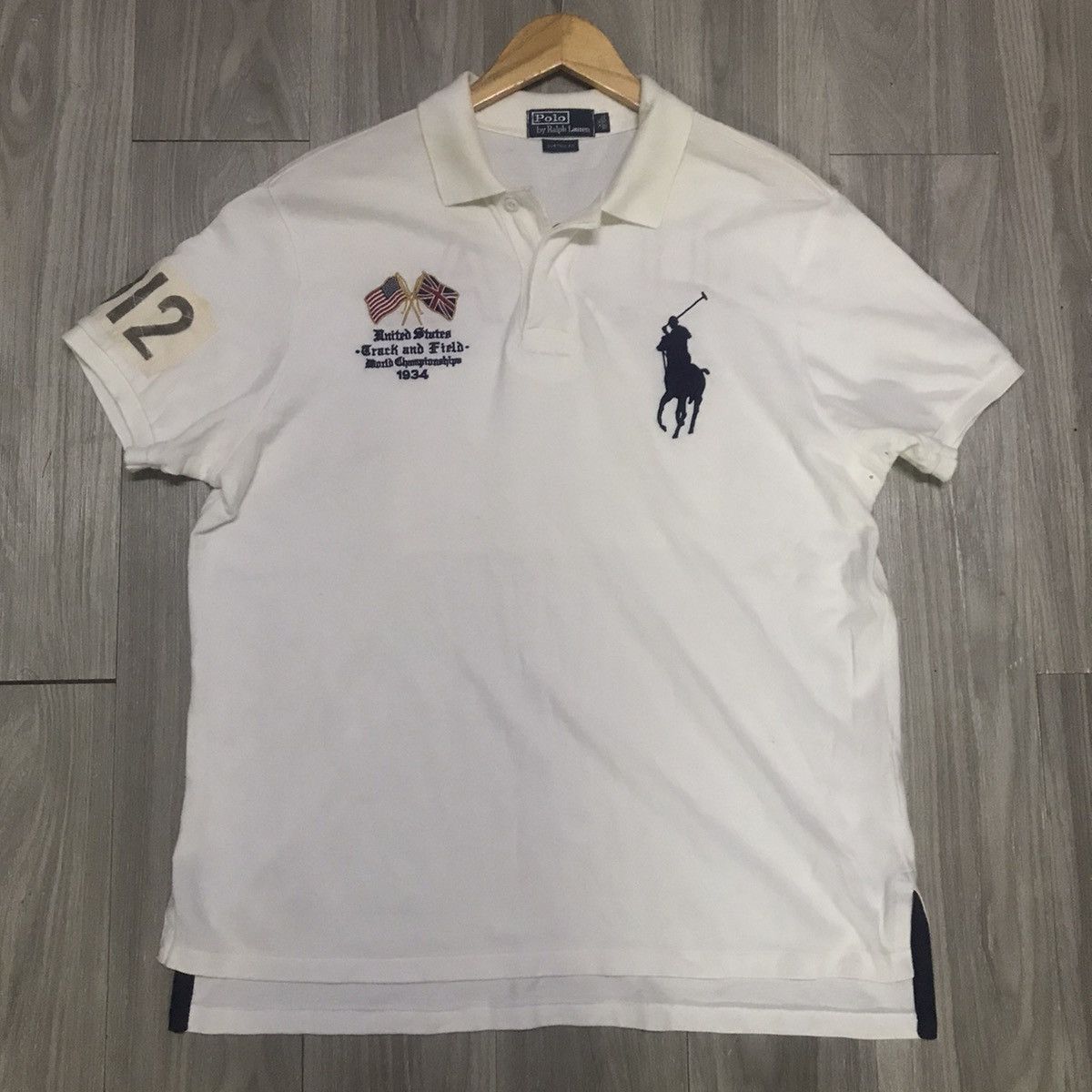 Polo Ralph Lauren POLO RALPH LAUREN CHIEF KEEF USA NO 012 RLPC ITALIA 19 Size US XXL / EU 58 / 5 - 8 Thumbnail